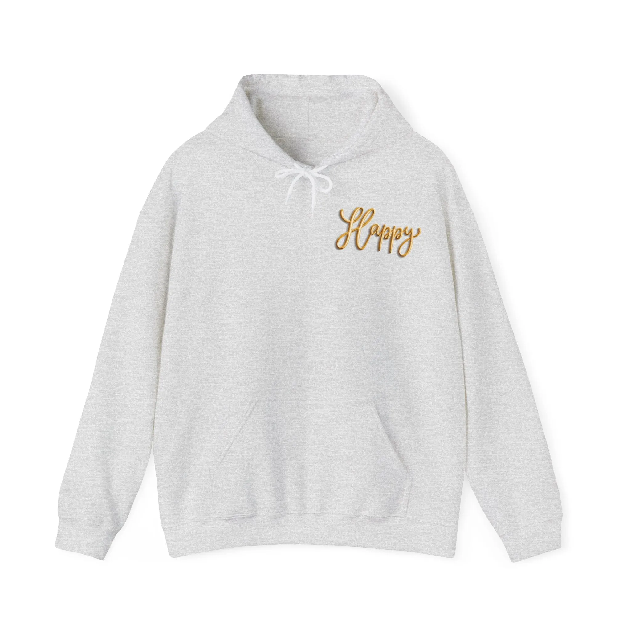 ( UK & EU Region )Hooded sweatshirt "Do what makes you happy.", sweatshirt for her, oversized sweatshirt, cotton, aesthetic, sweatshirt for him, gift, winter, warmth