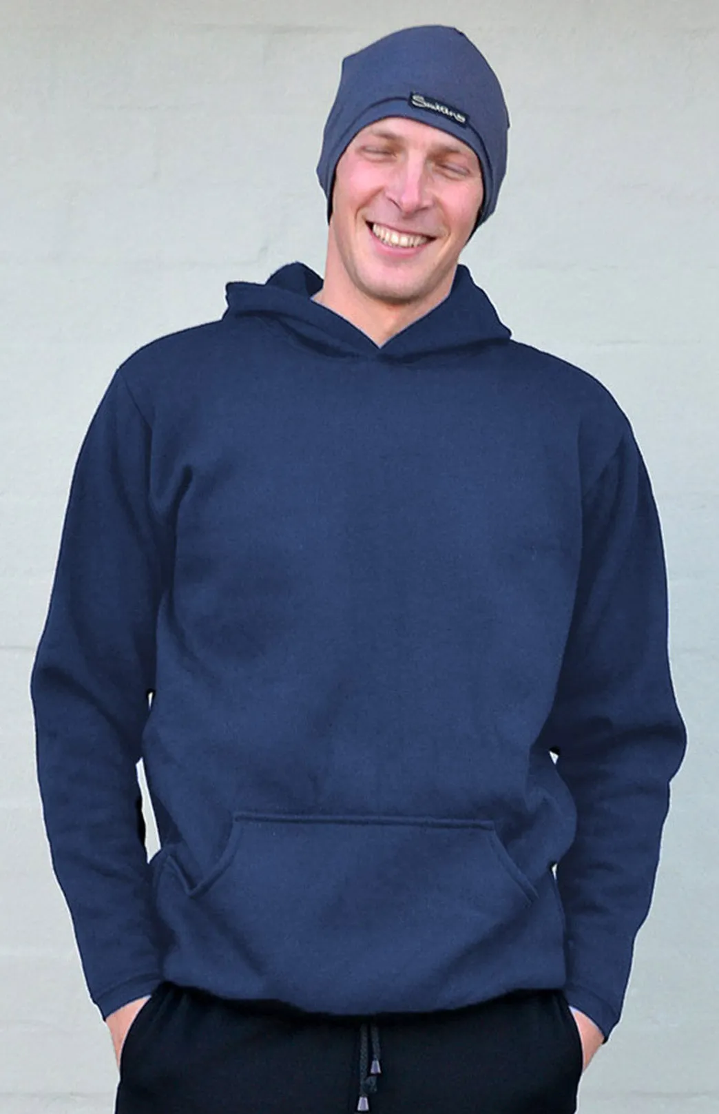 100% Wool Fleece Hoody Updated