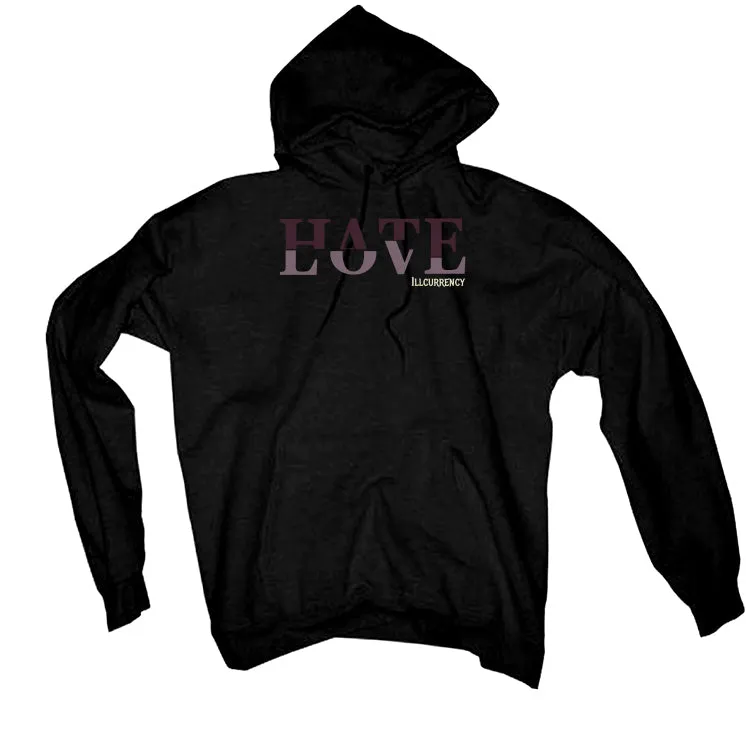 A Ma Maniere x Air Jordan 4 SP "Violet Ore" Black T-Shirt (Hate Love)