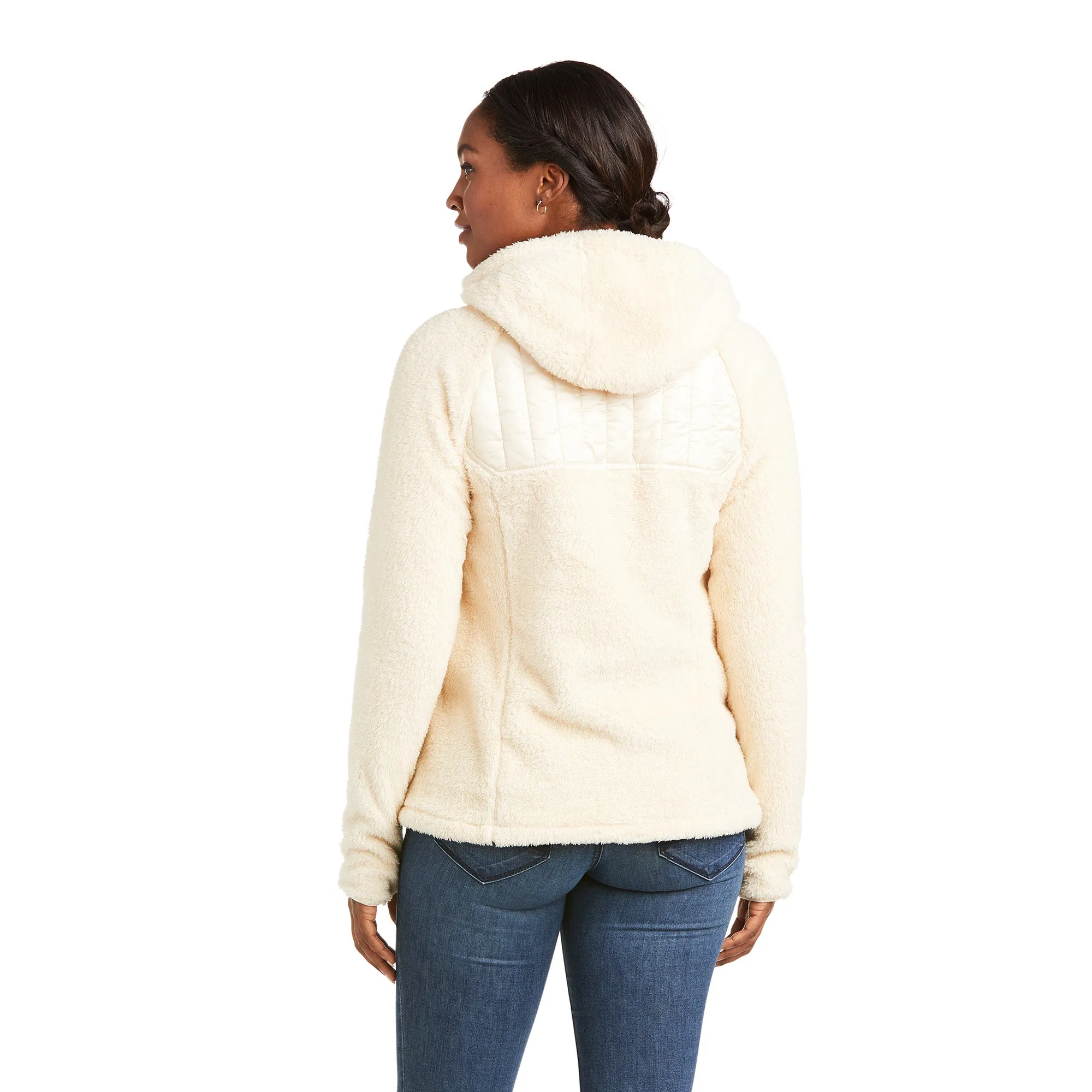 Ariat® Ladies Coalesce Full Zip Raw Canvas Hoodie 10037515