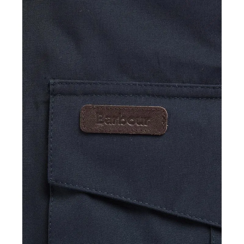 Barbour Brockstone Mens Waterproof Jacket - Navy