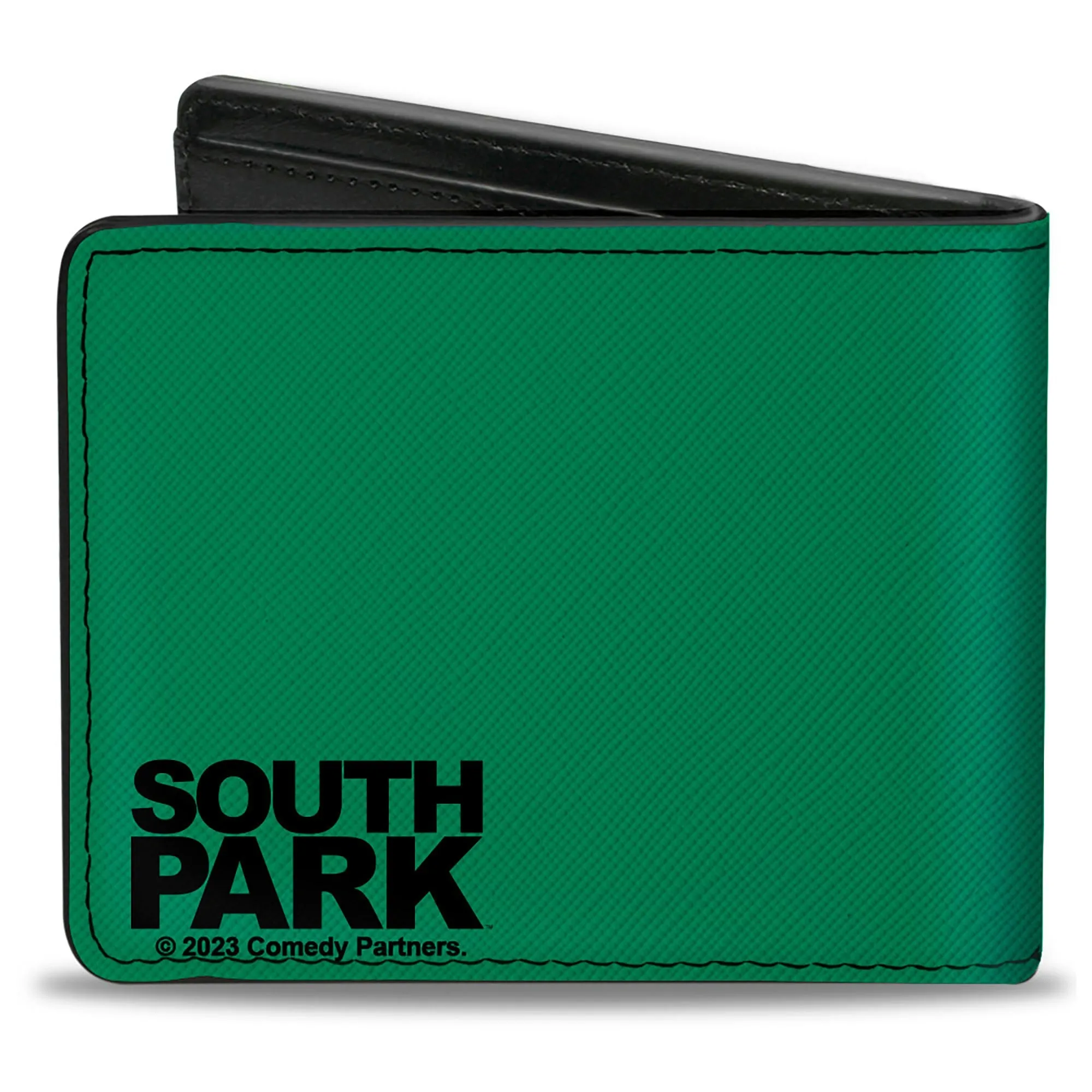 Bi-Fold Wallet - South Park Kyle Face Character Close-Up Green