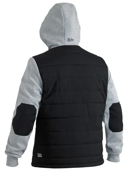 Bisley Flex & Move Contrast Puffer Fleece Hoodie (BJ6944)