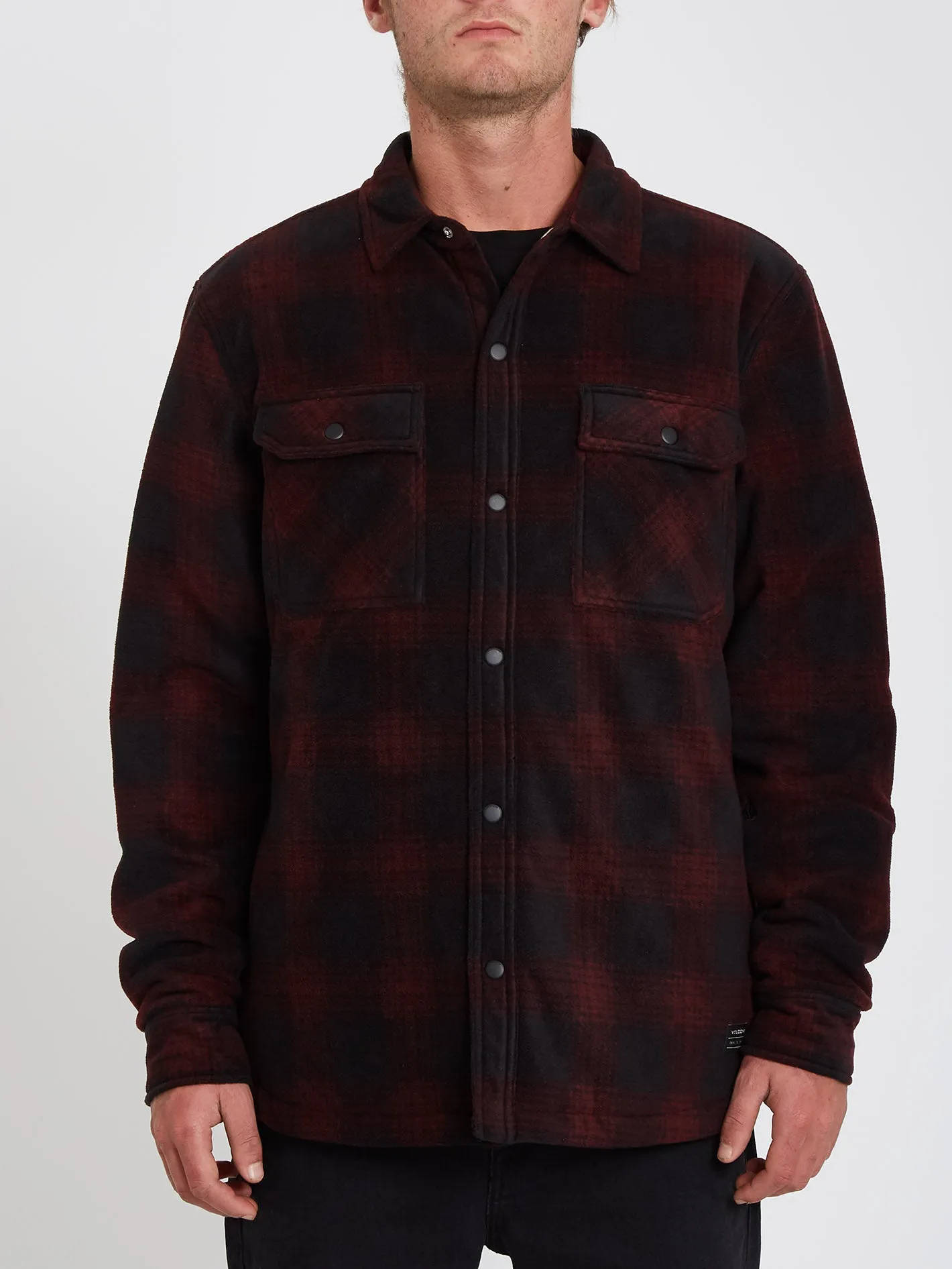 Bowered Fleece Over-shirt - PORT