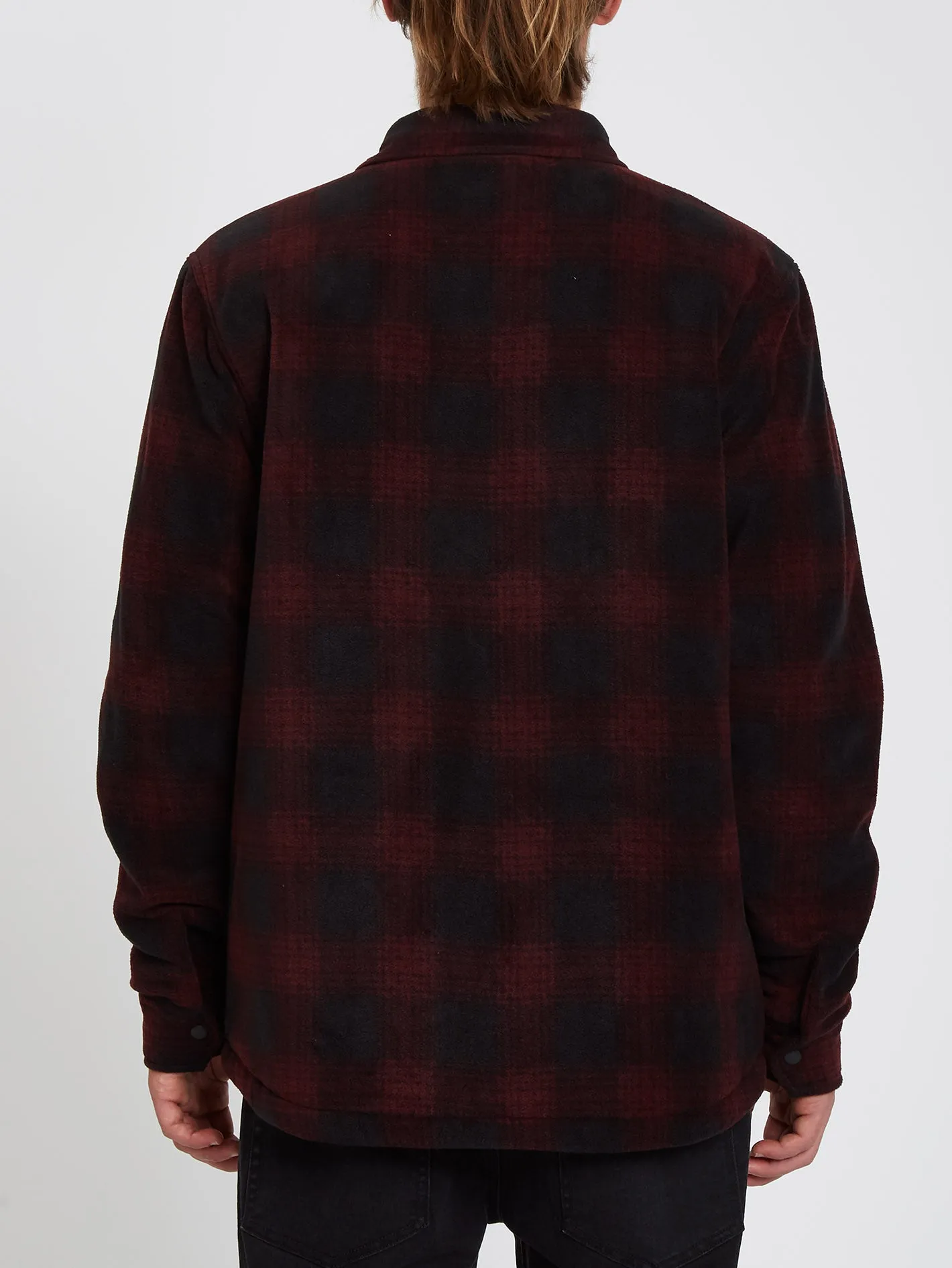 Bowered Fleece Over-shirt - PORT