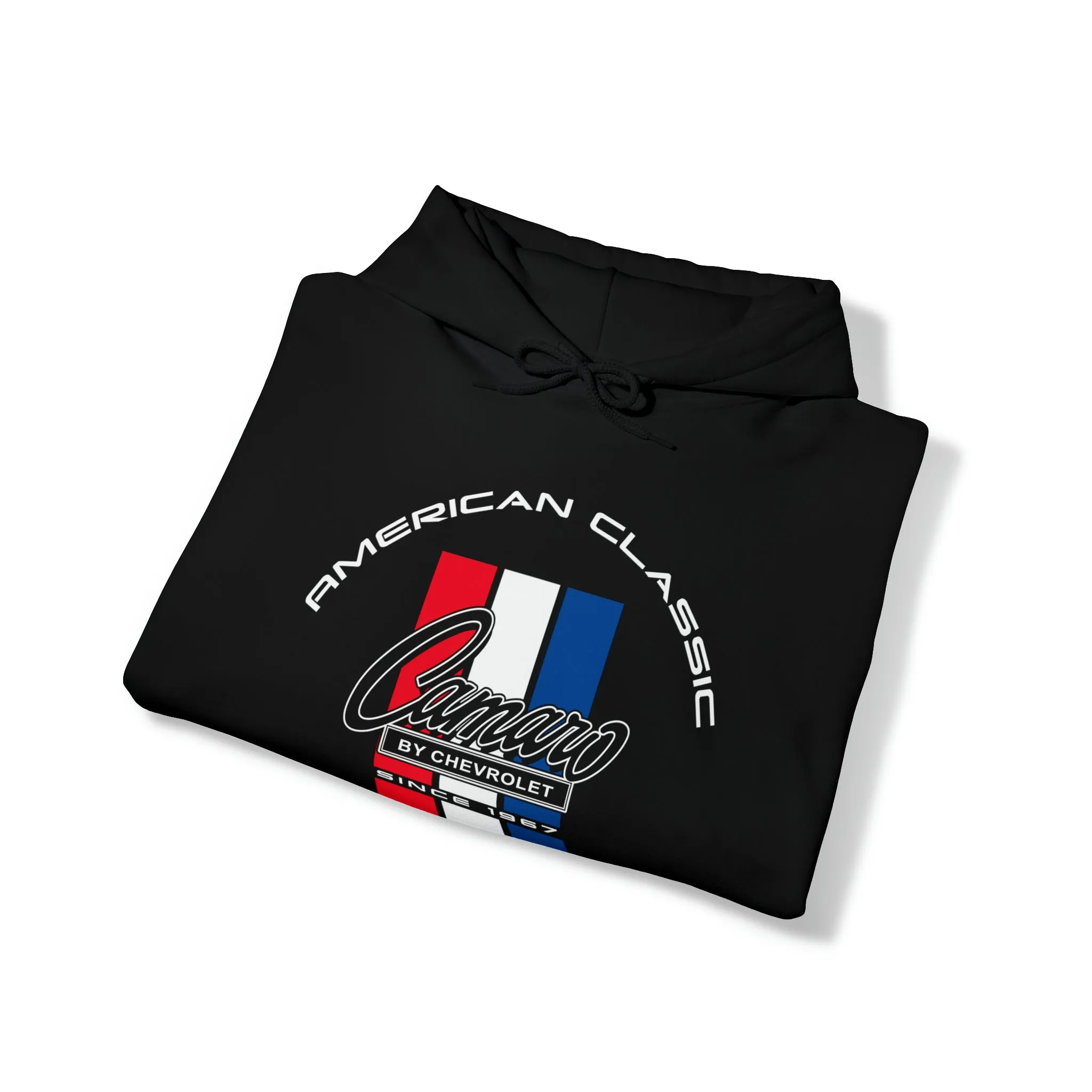 Camaro 6th Gen 3 Stripe Heavy Blend Hooded Sweatshirt