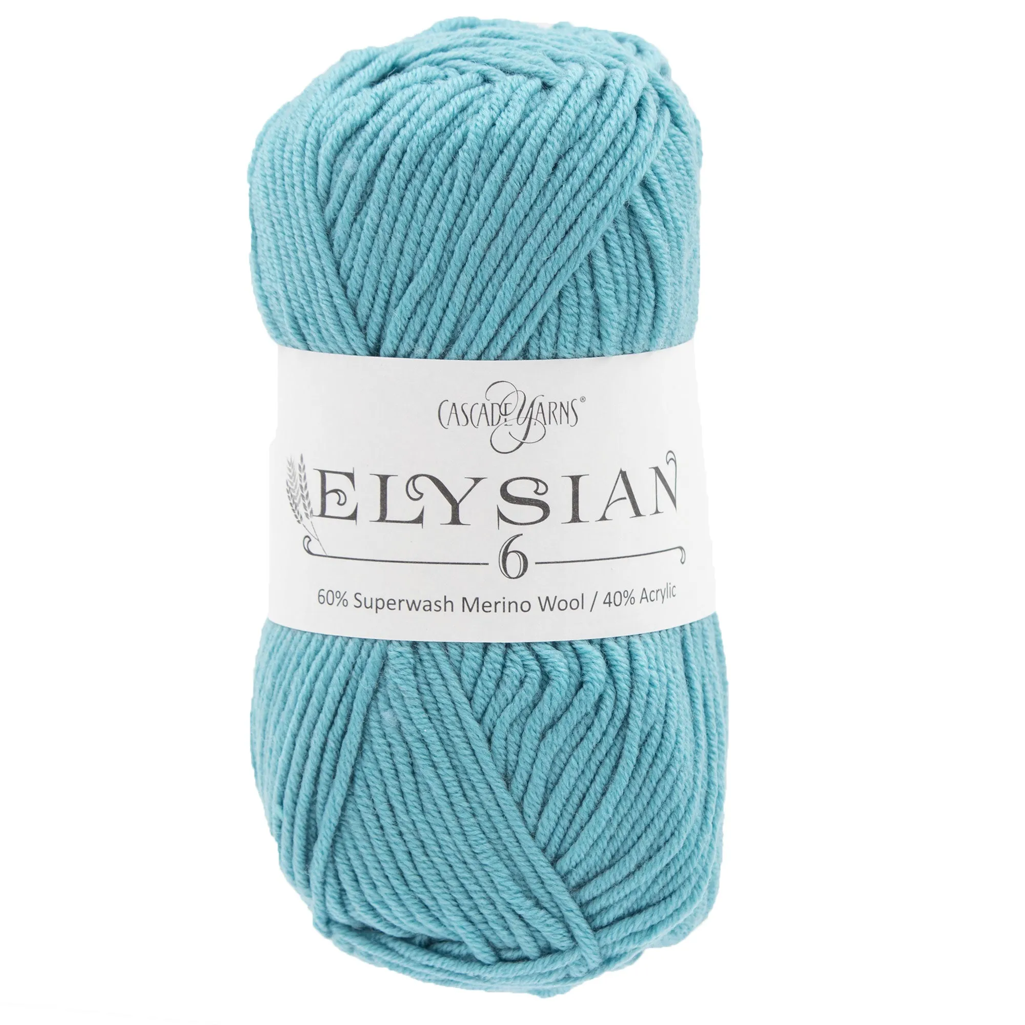 Cascade Yarns Elysian 6 Yarn - 55 Aqua