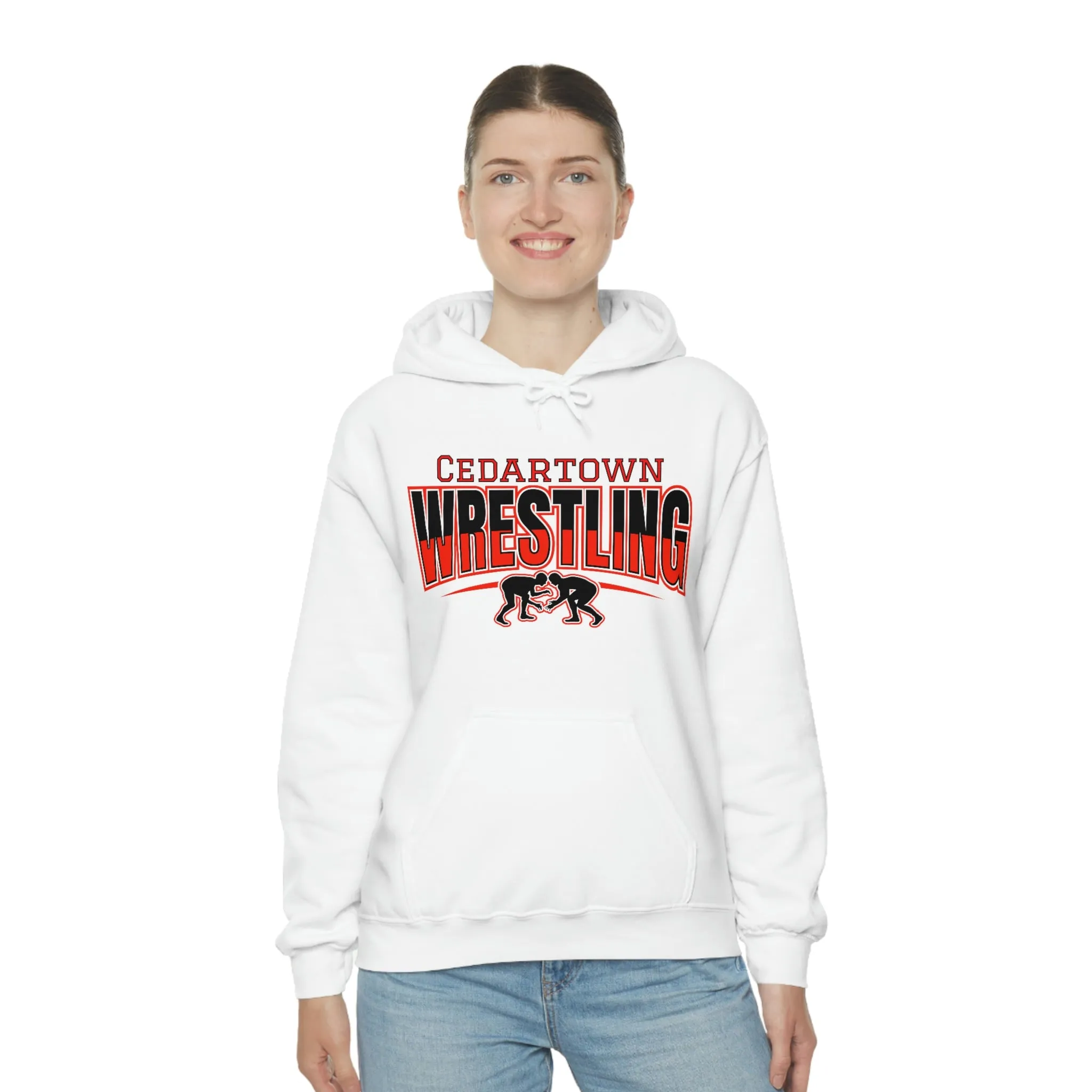 Cedartown Wrestling Unisex Heavy Blend Hooded Sweatshirt