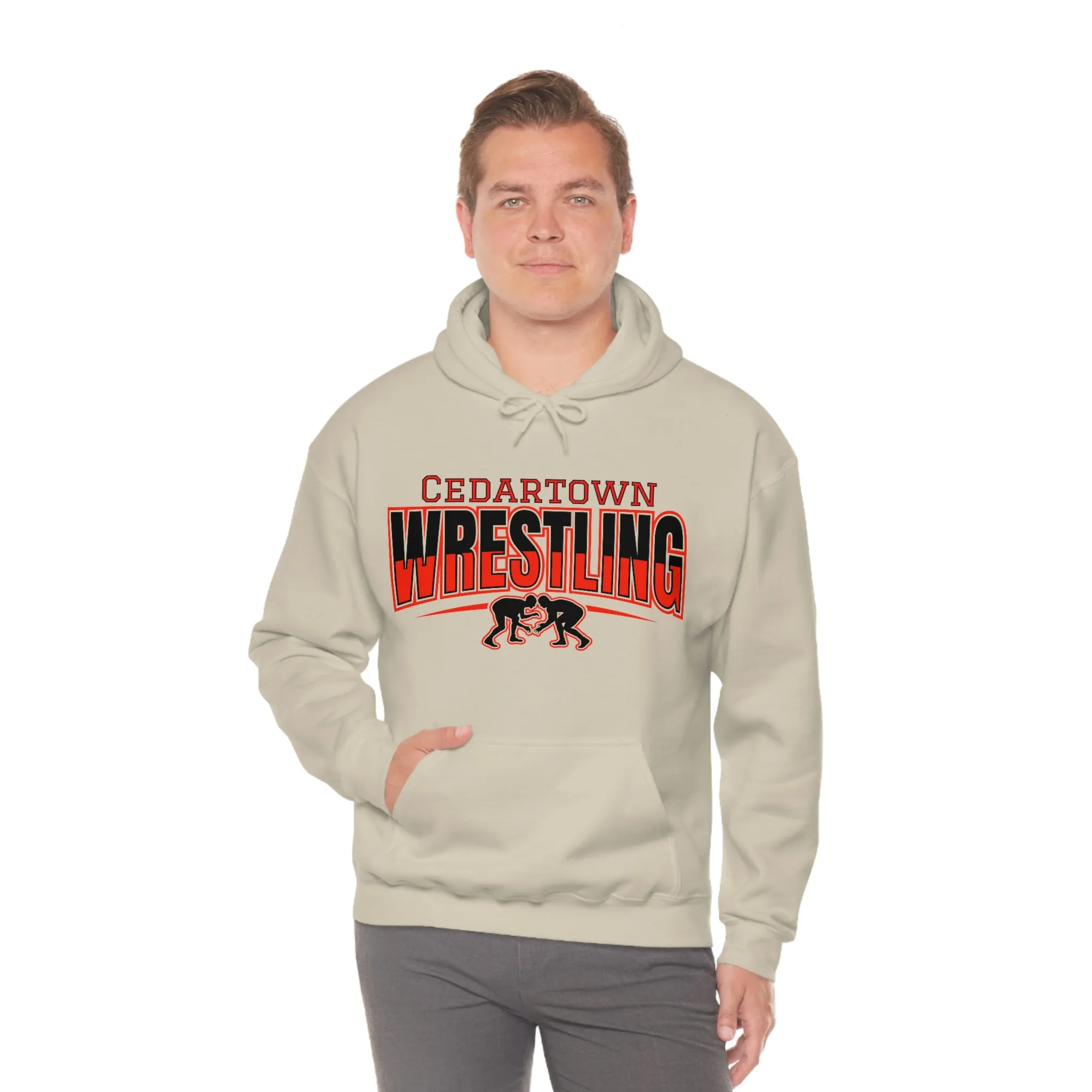 Cedartown Wrestling Unisex Heavy Blend Hooded Sweatshirt