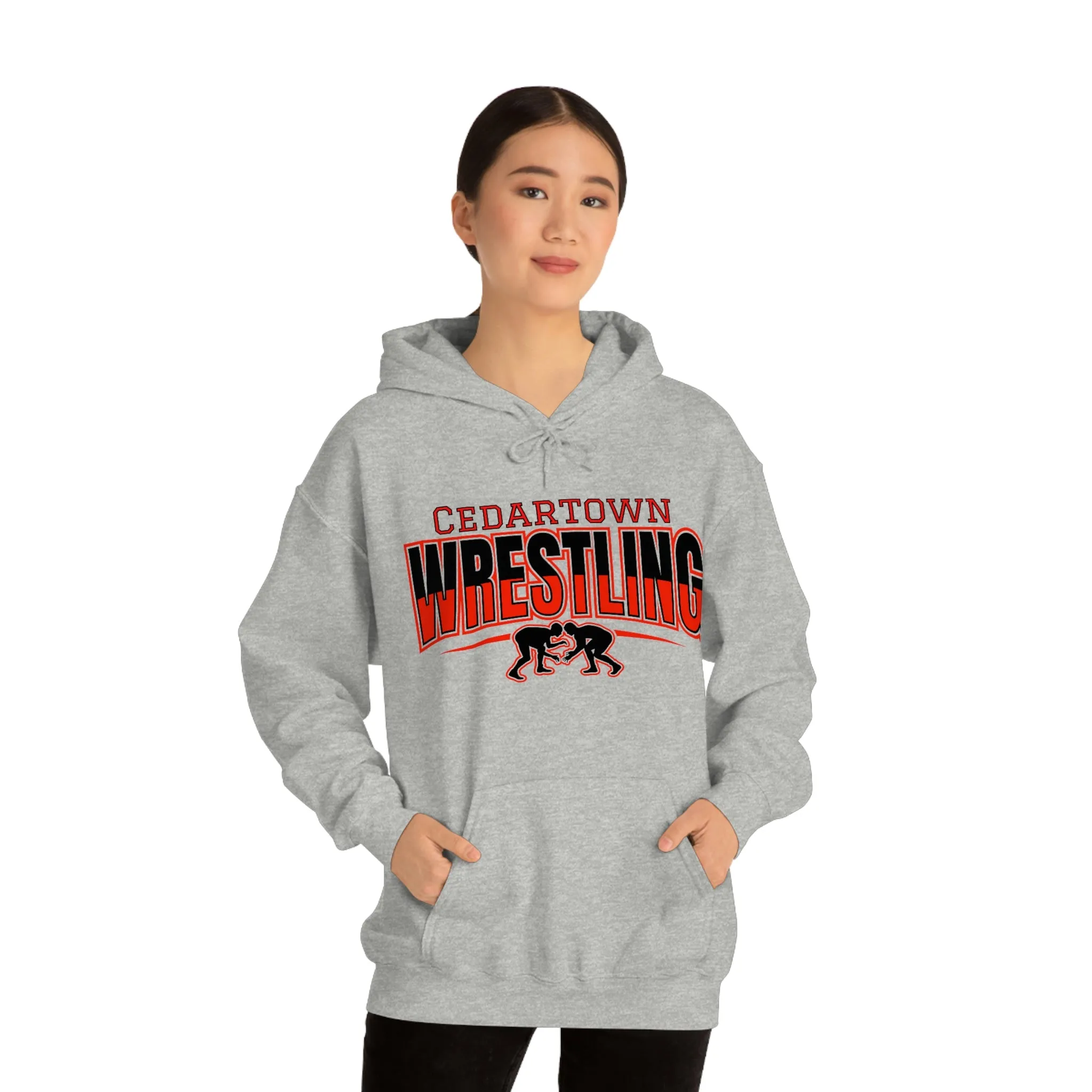 Cedartown Wrestling Unisex Heavy Blend Hooded Sweatshirt