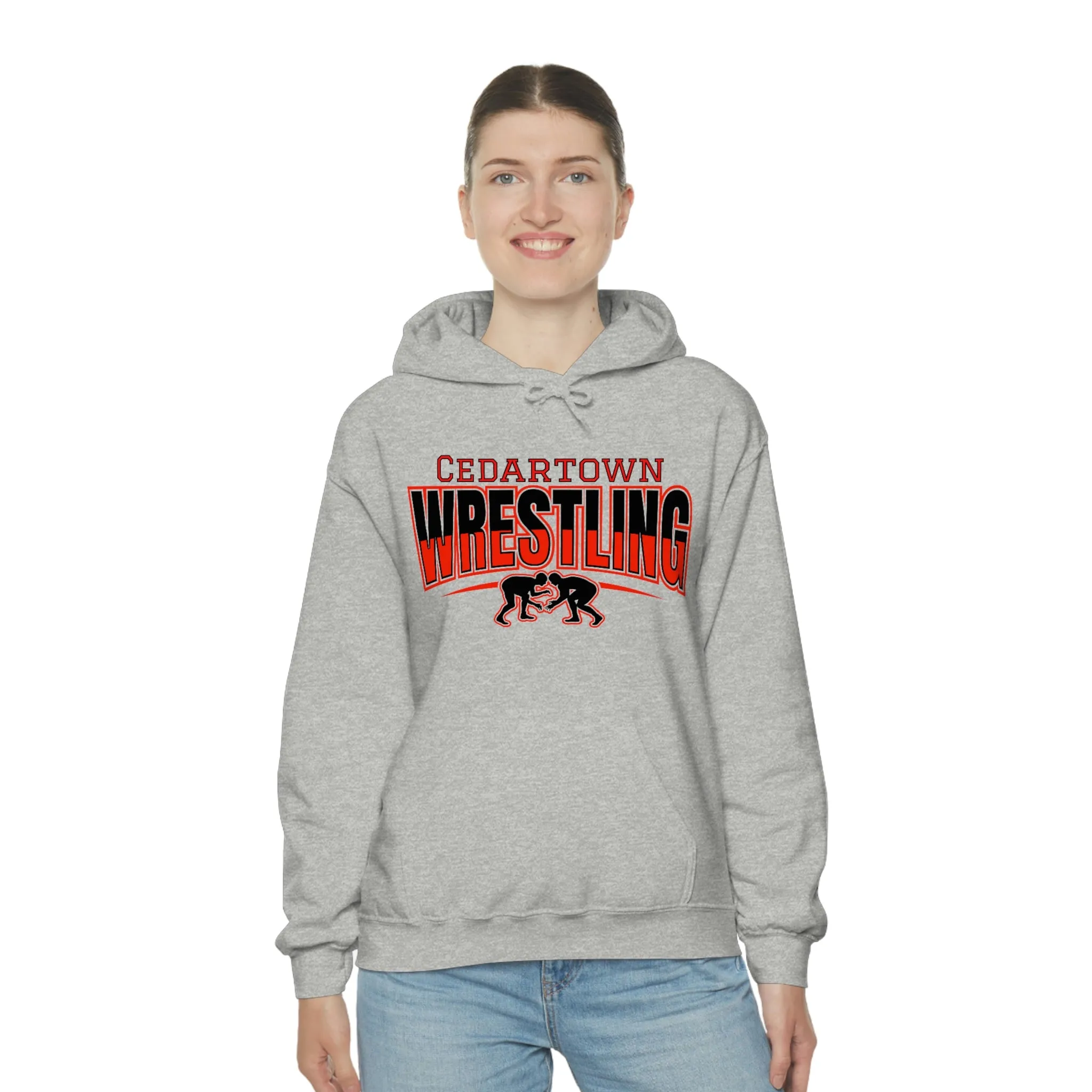 Cedartown Wrestling Unisex Heavy Blend Hooded Sweatshirt