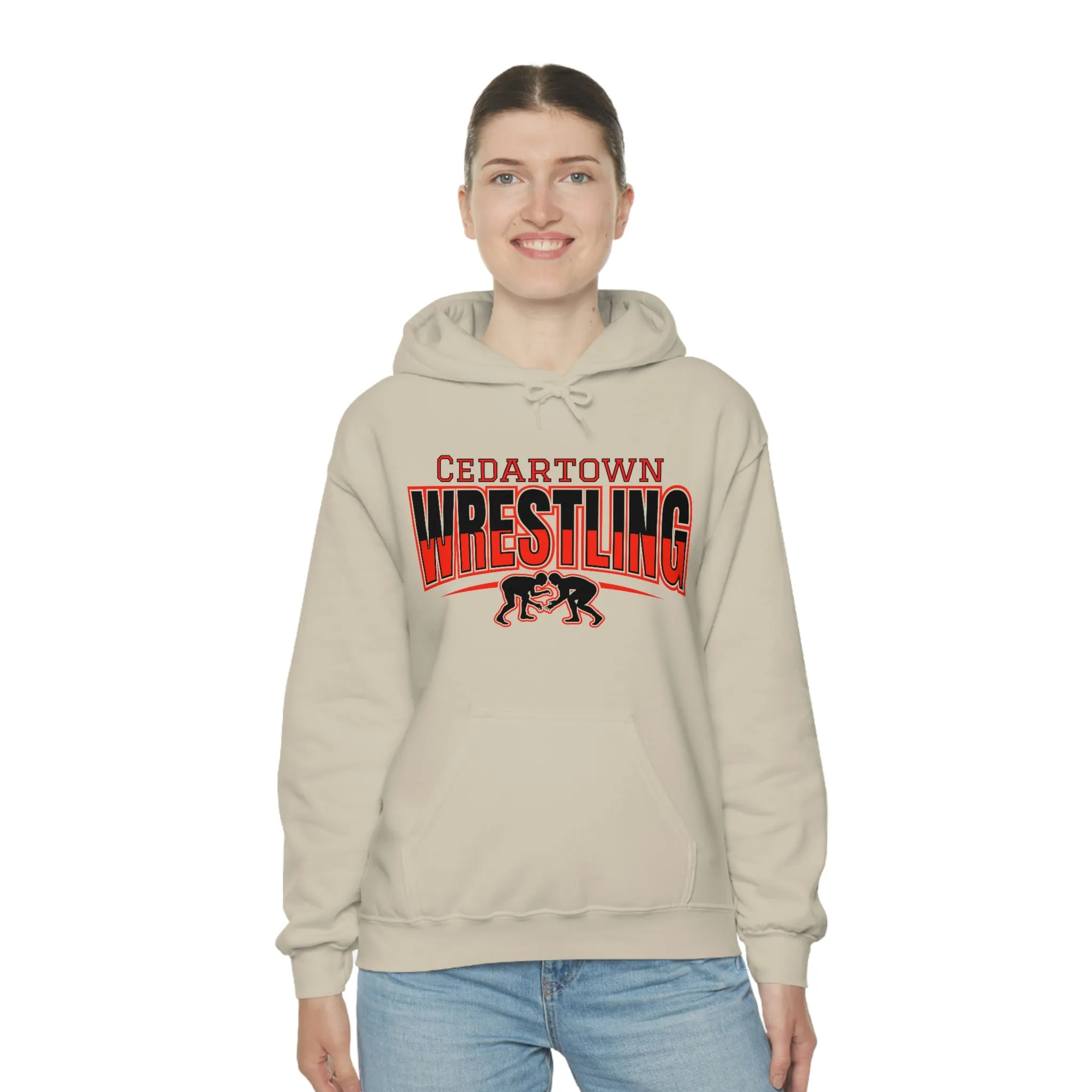 Cedartown Wrestling Unisex Heavy Blend Hooded Sweatshirt