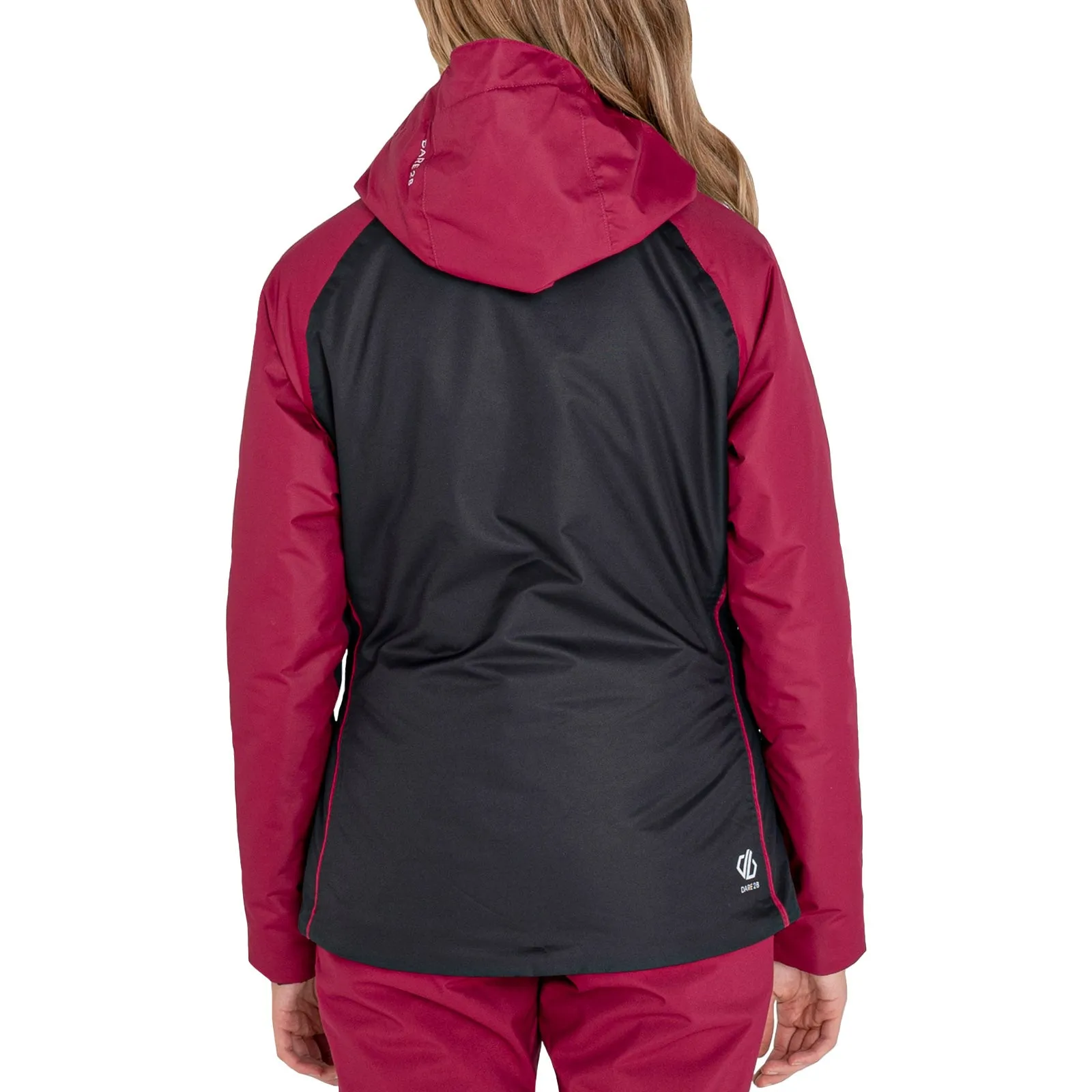 Dare 2b Womens Radiate II Waterproof Fleece Lined Ski Jacket - Beetroot