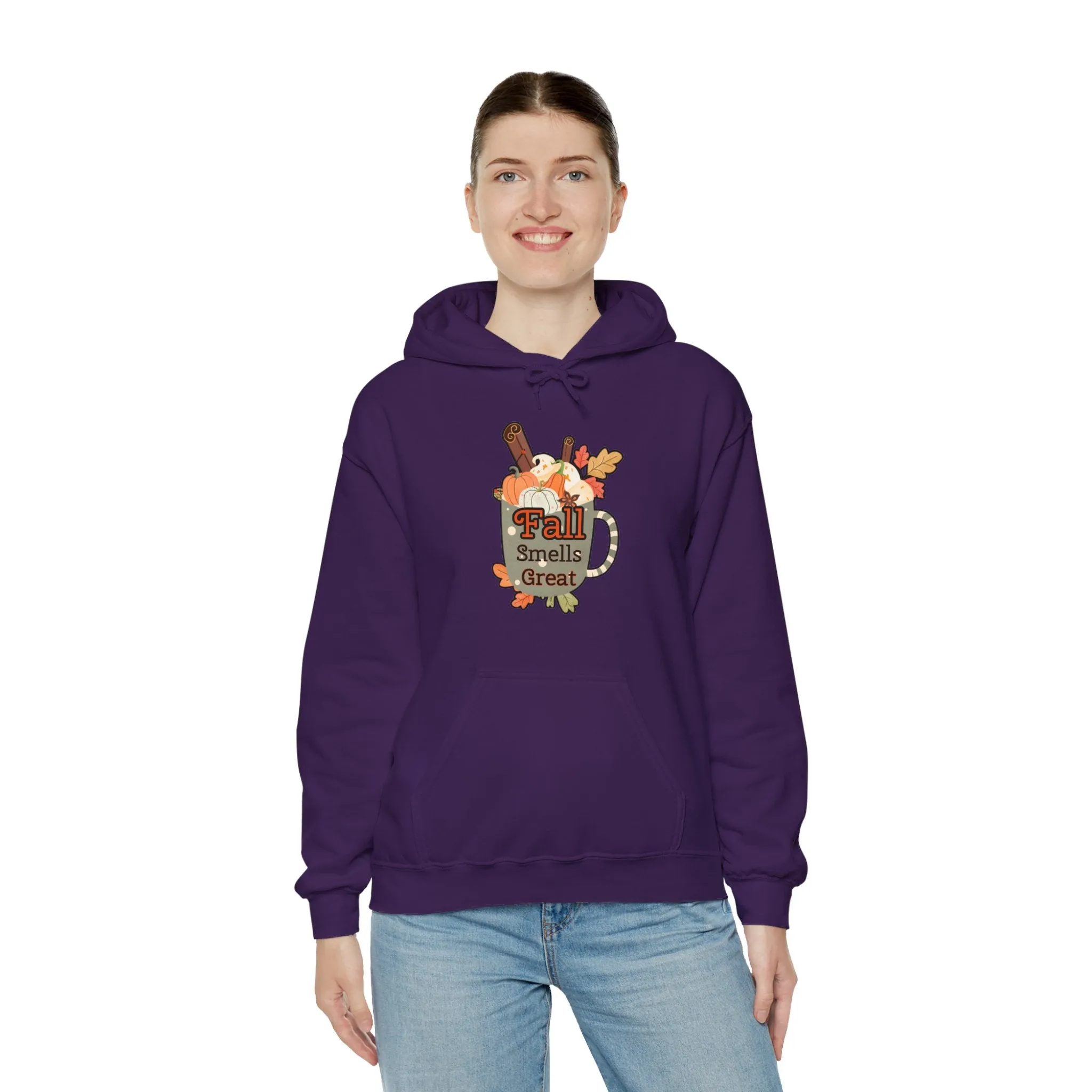 Fall Smells Great Unisex Heavy Blend™ Hooded Sweatshirt