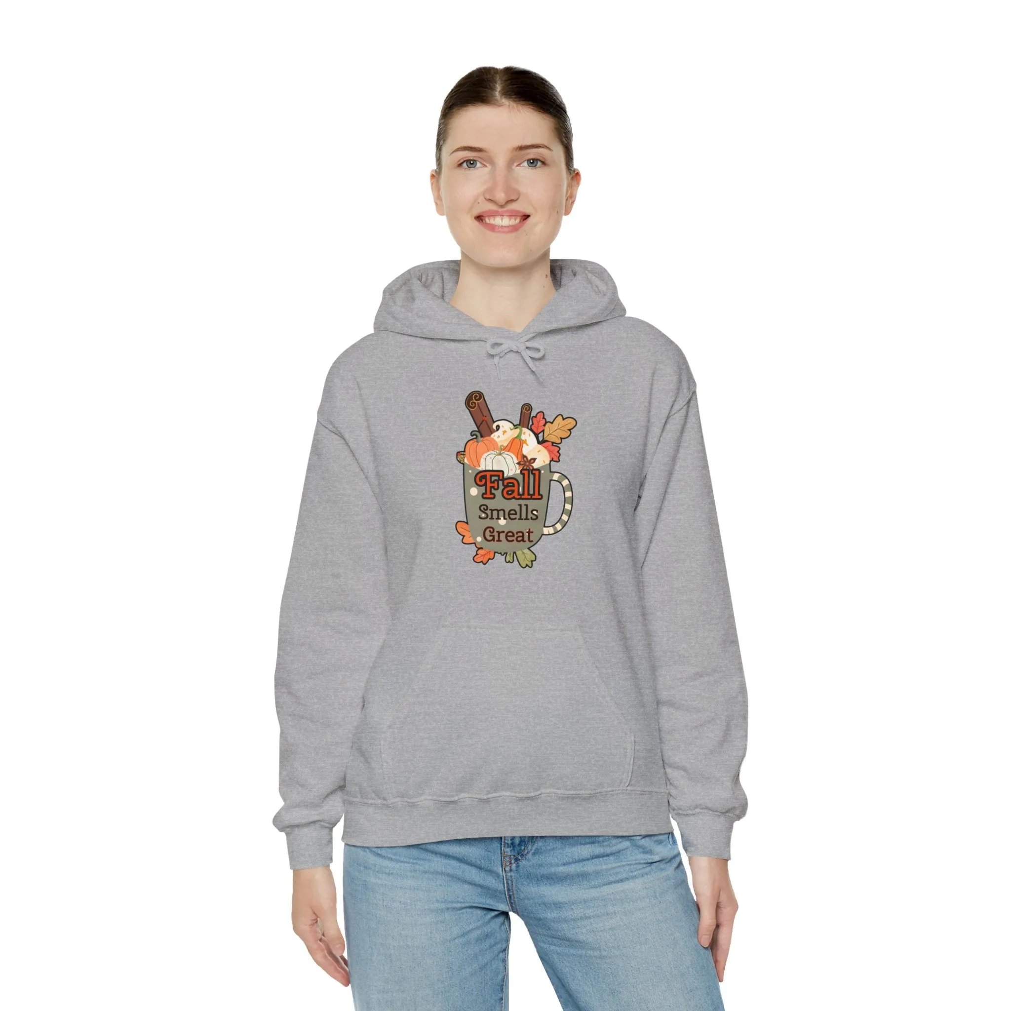 Fall Smells Great Unisex Heavy Blend™ Hooded Sweatshirt