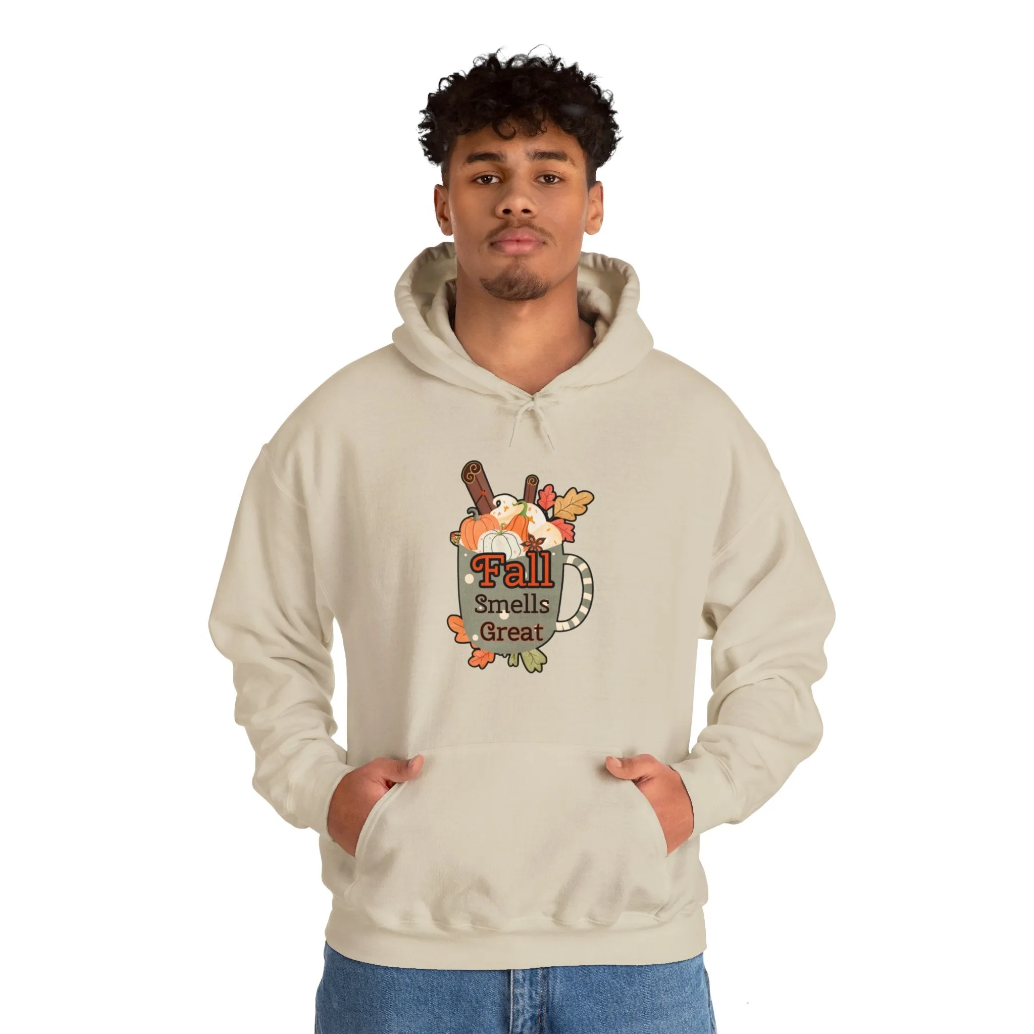 Fall Smells Great Unisex Heavy Blend™ Hooded Sweatshirt