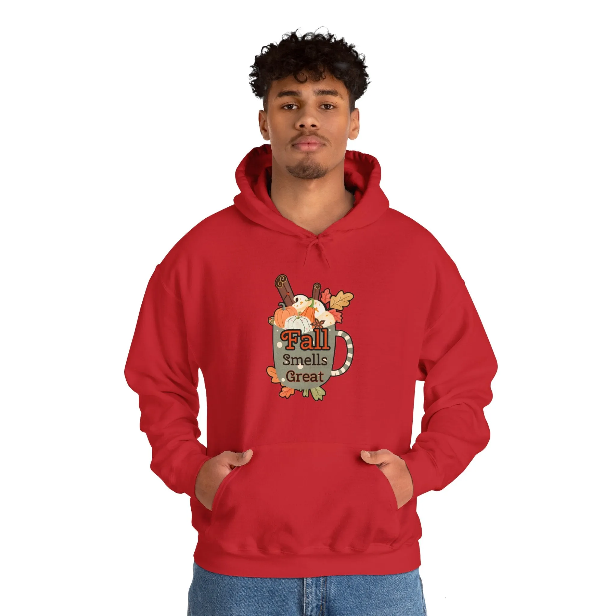 Fall Smells Great Unisex Heavy Blend™ Hooded Sweatshirt