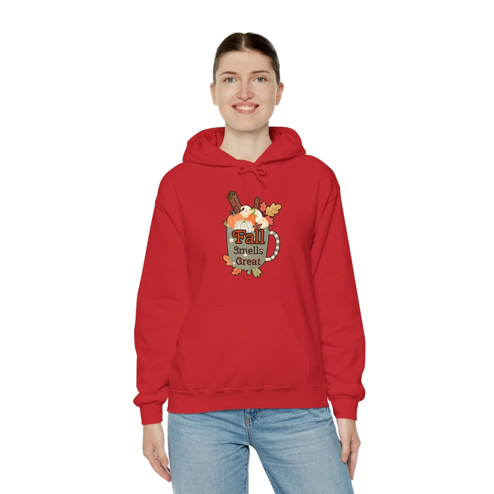 Fall Smells Great Unisex Heavy Blend™ Hooded Sweatshirt