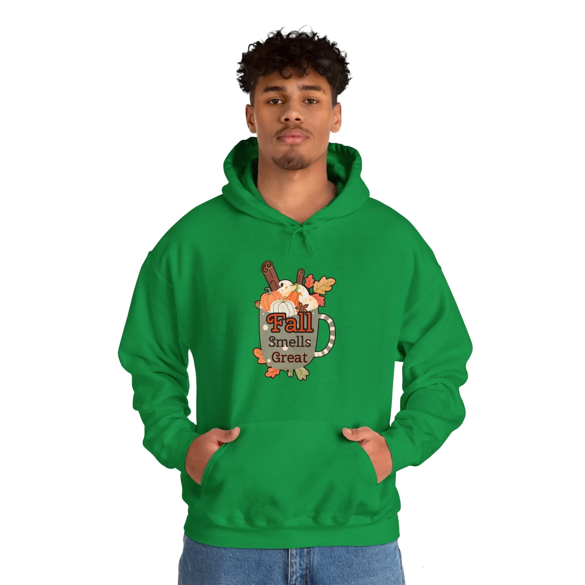 Fall Smells Great Unisex Heavy Blend™ Hooded Sweatshirt