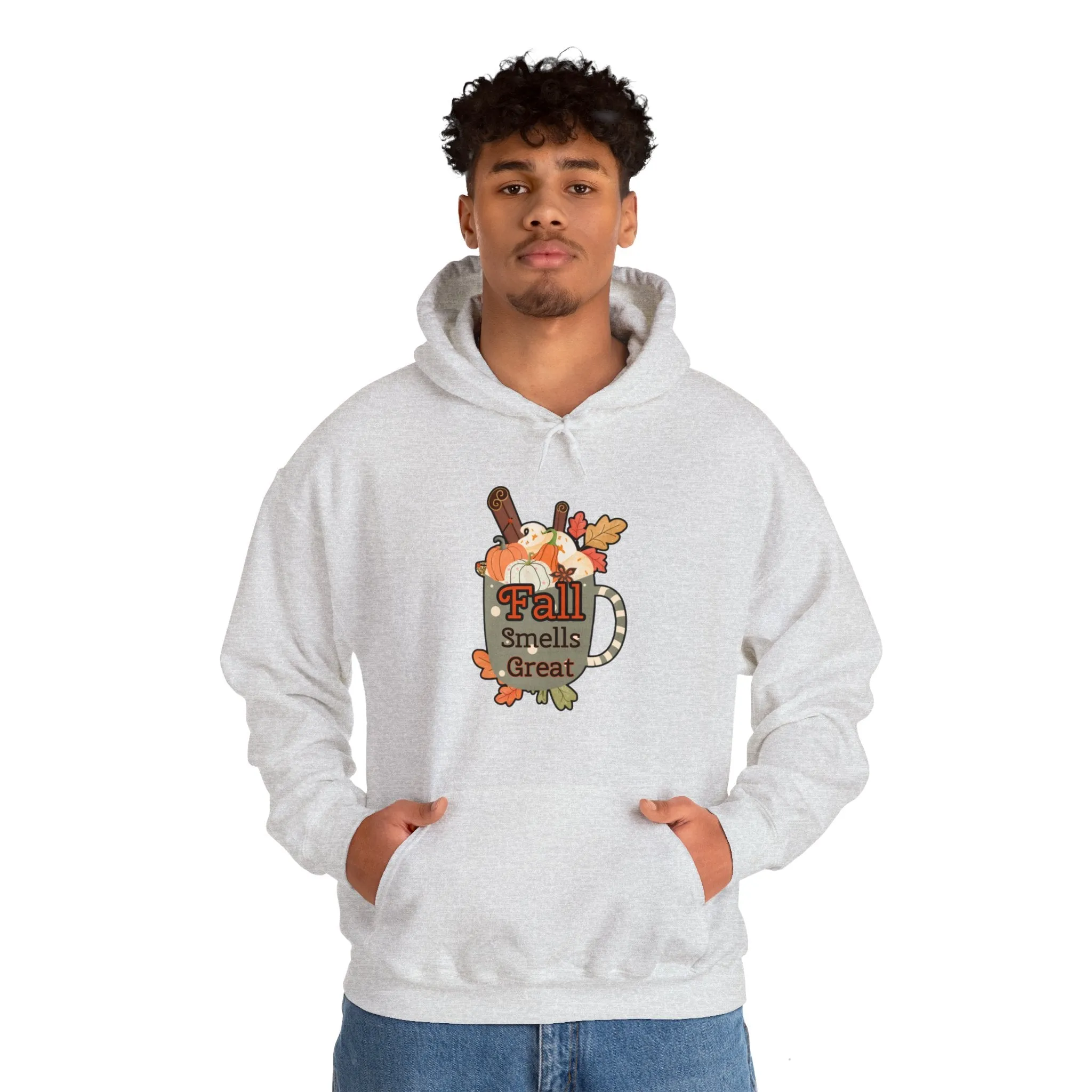 Fall Smells Great Unisex Heavy Blend™ Hooded Sweatshirt