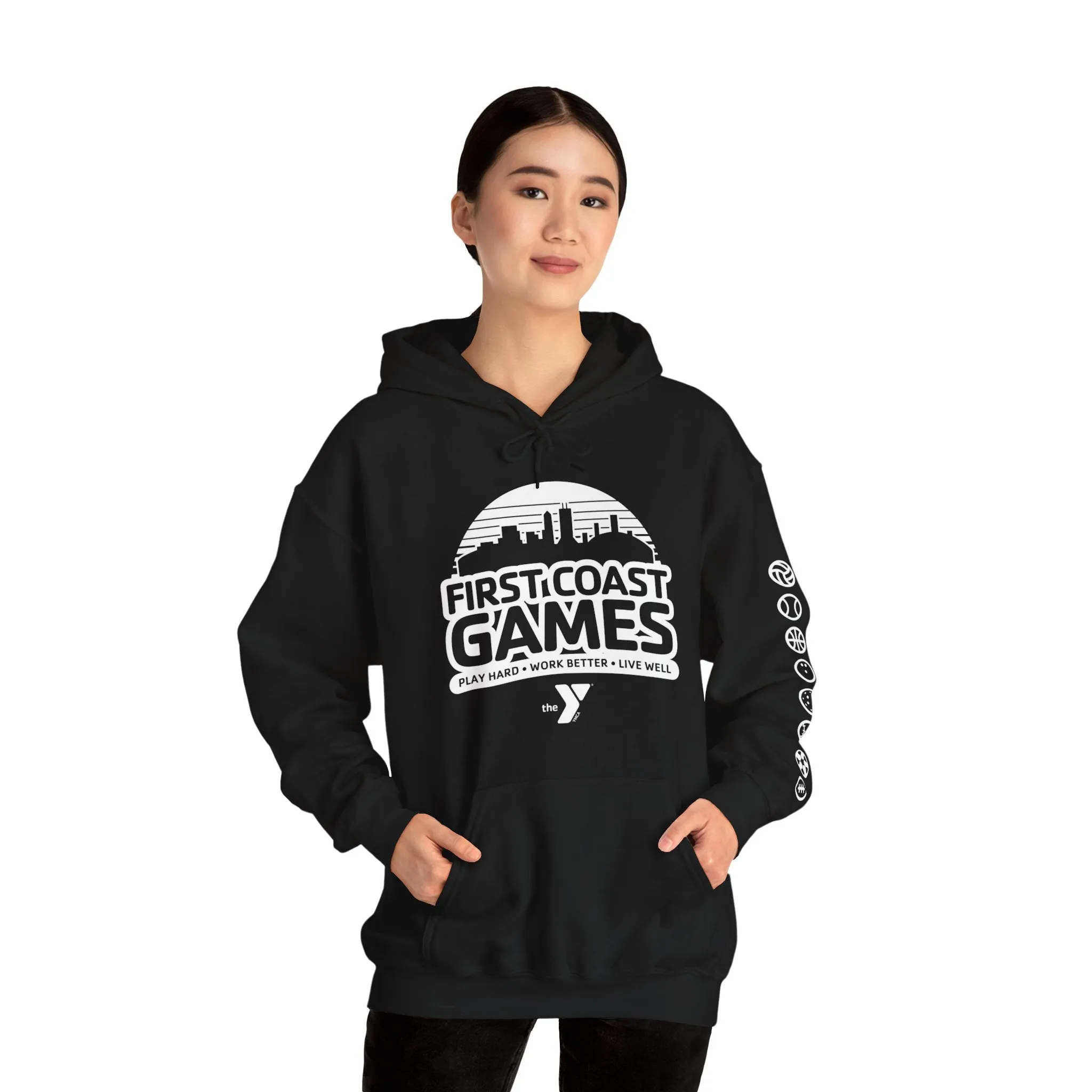 First Coast Games Unisex Heavy Blend™ Hooded Sweatshirt