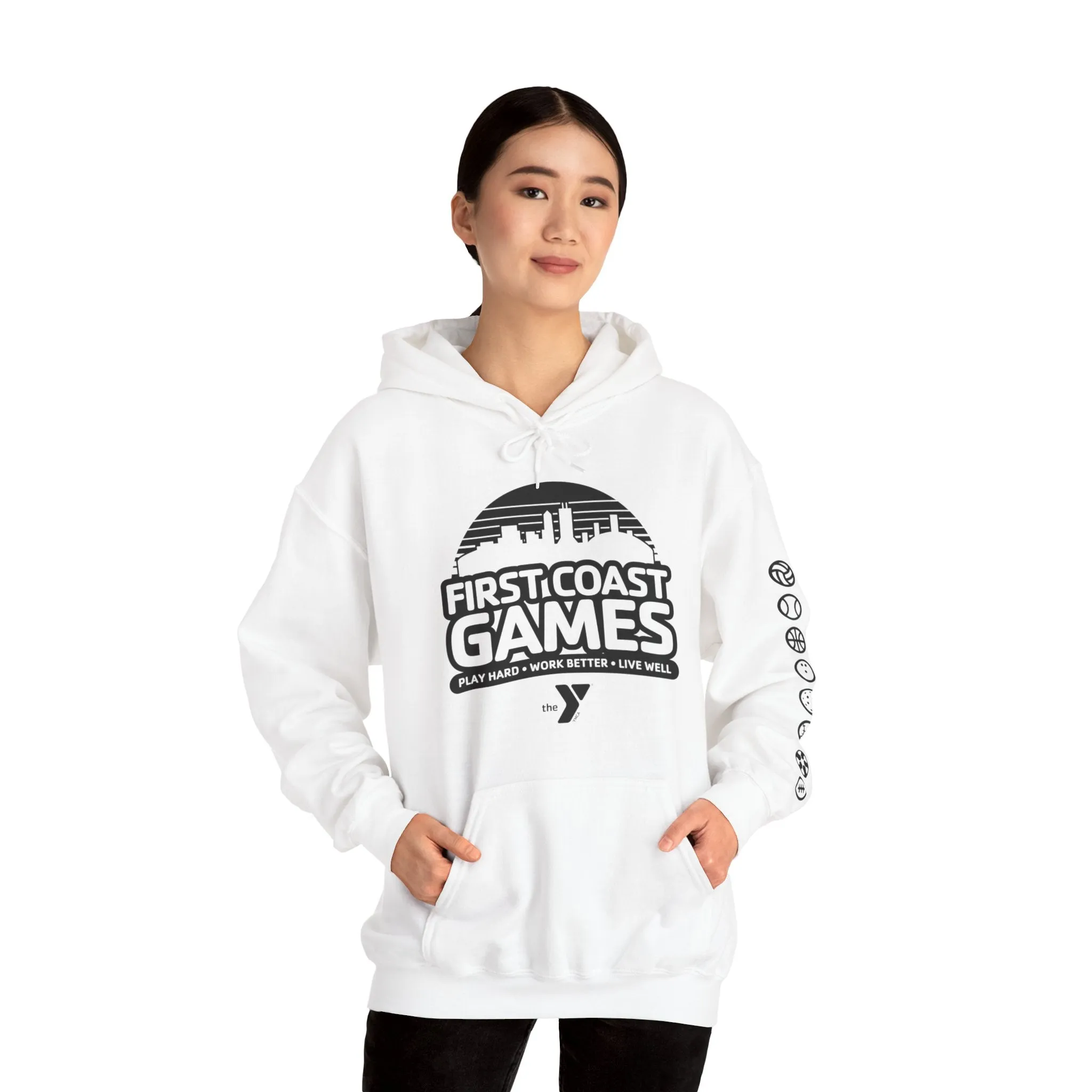 First Coast Games Unisex Heavy Blend™ Hooded Sweatshirt