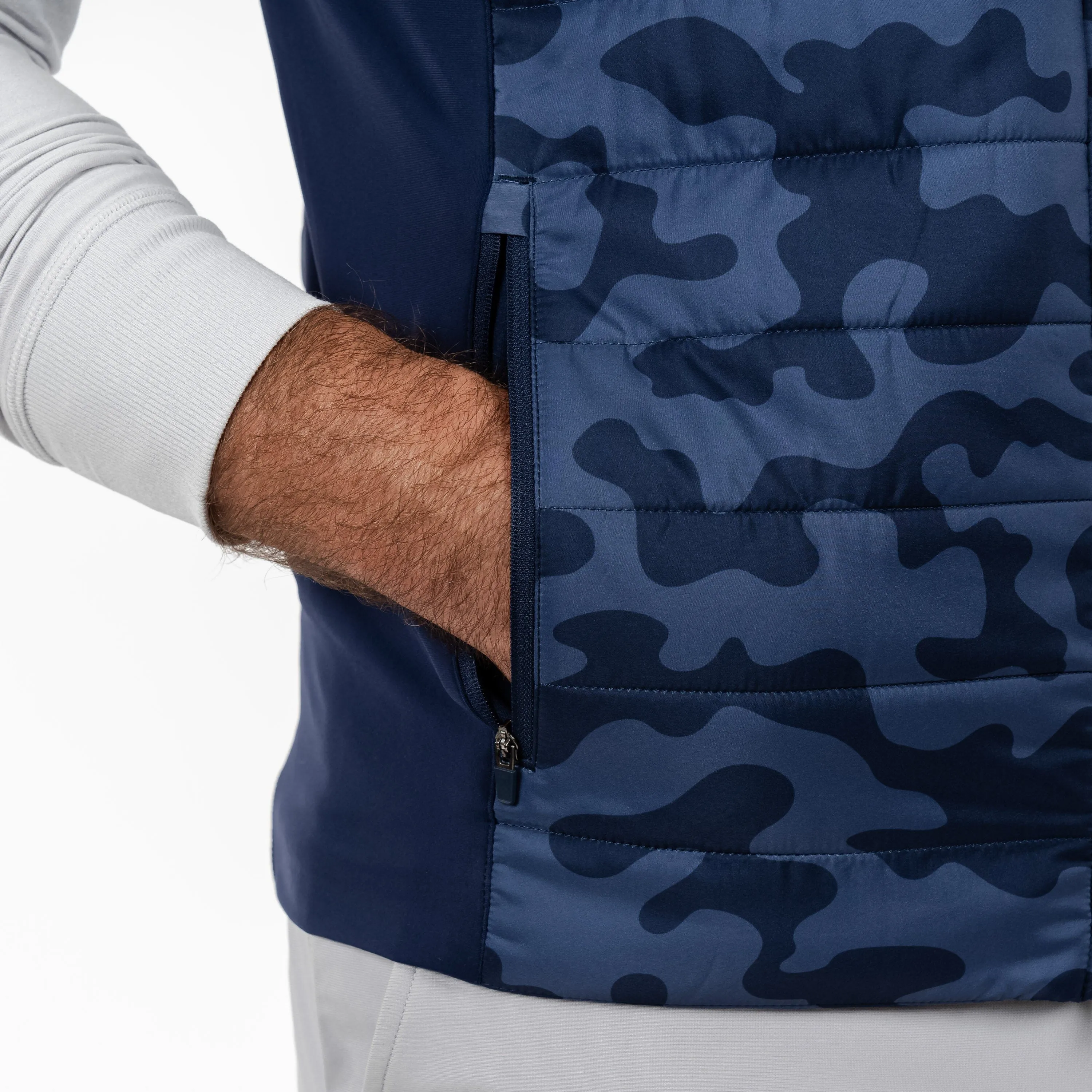 Fulton Performance Vest | The Ruck Camo - Fleet Navy/Slate Blue