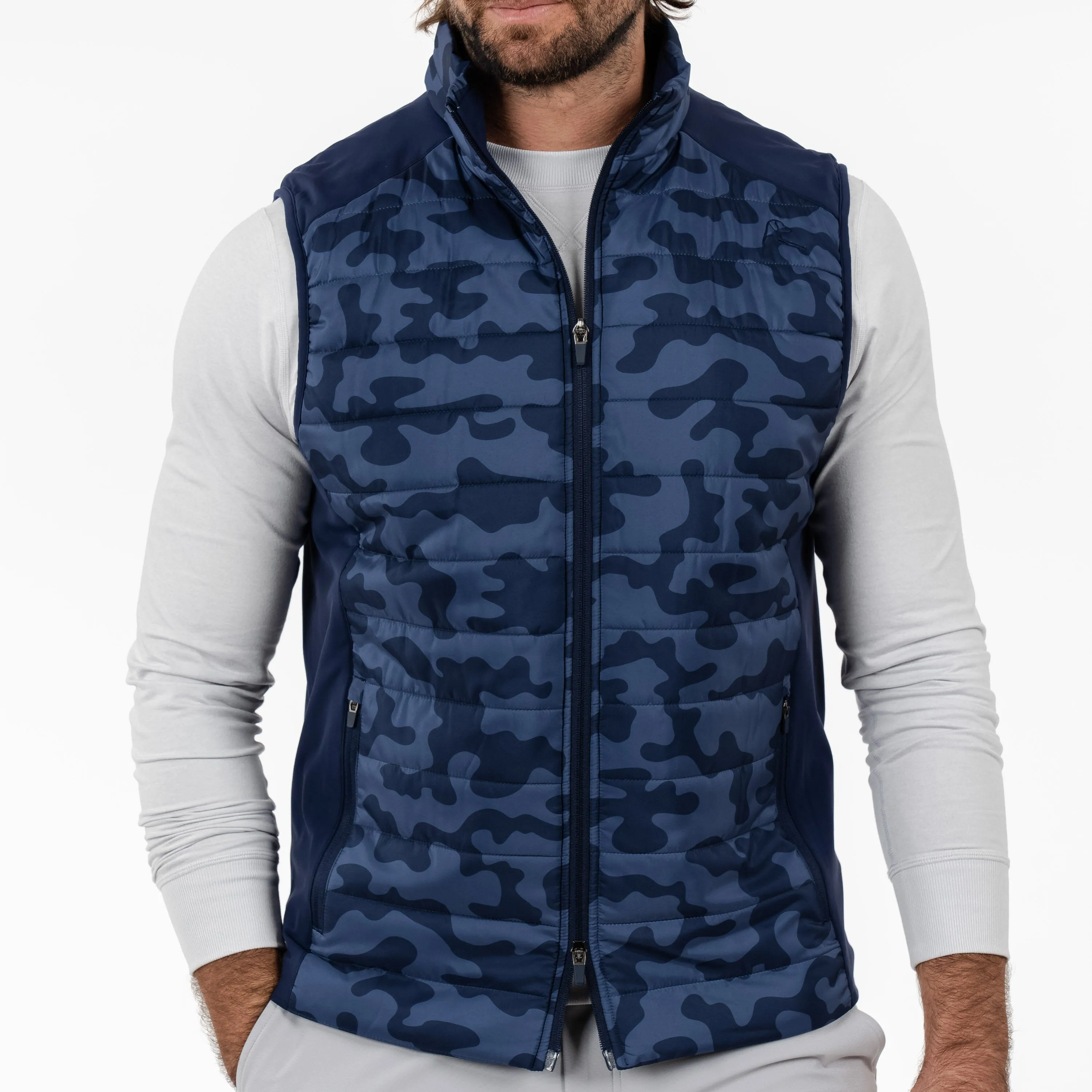 Fulton Performance Vest | The Ruck Camo - Fleet Navy/Slate Blue