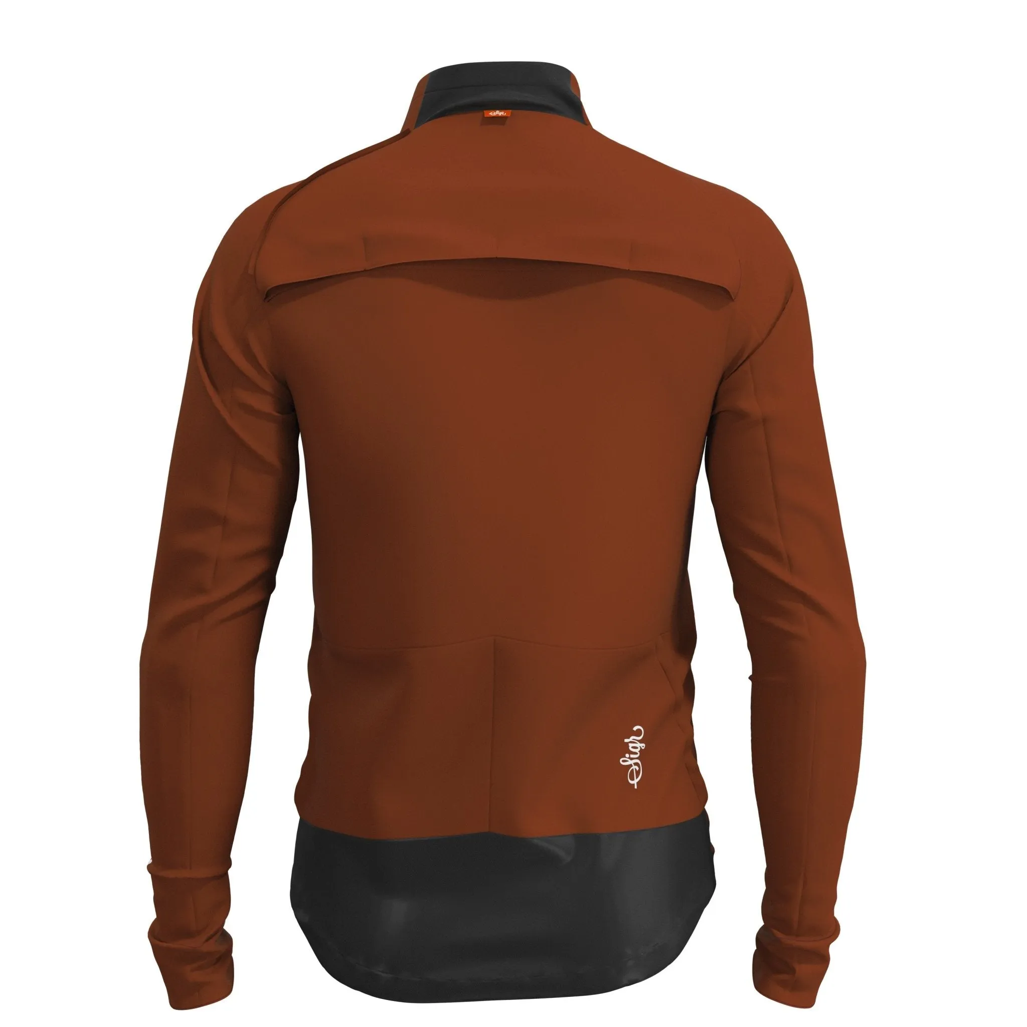 Gotlandsleden Tour Men's Brown Soft Shell Merino Cycling Jacket