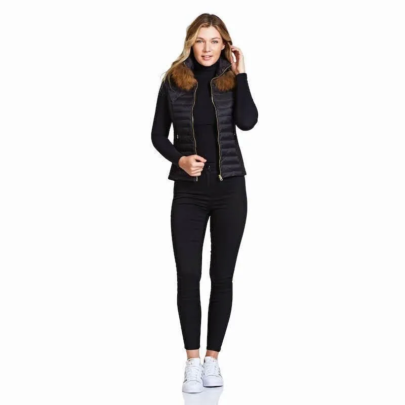 Guinea Down Ladies Gilet - Black