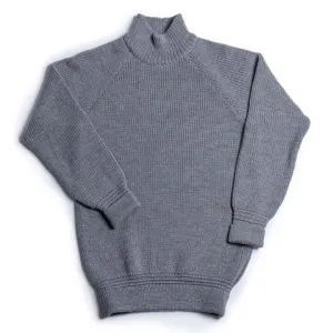 Heimat - Merino Raglan Sweater - Battleship Grey