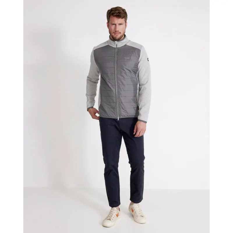 Holebrook Peder Windproof Mens Full Zip Jacket - Light Grey Melange