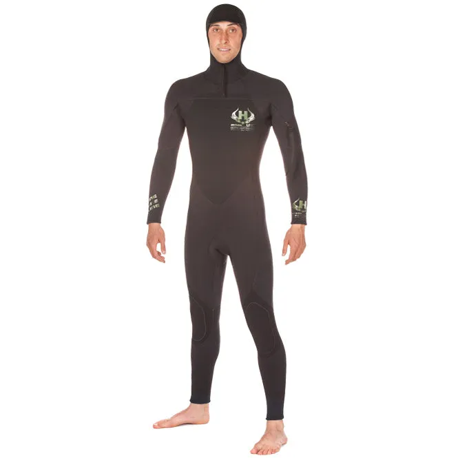 Hotline Ultra Hot Combo 5/4 Hooded Chest Zip Wetsuit