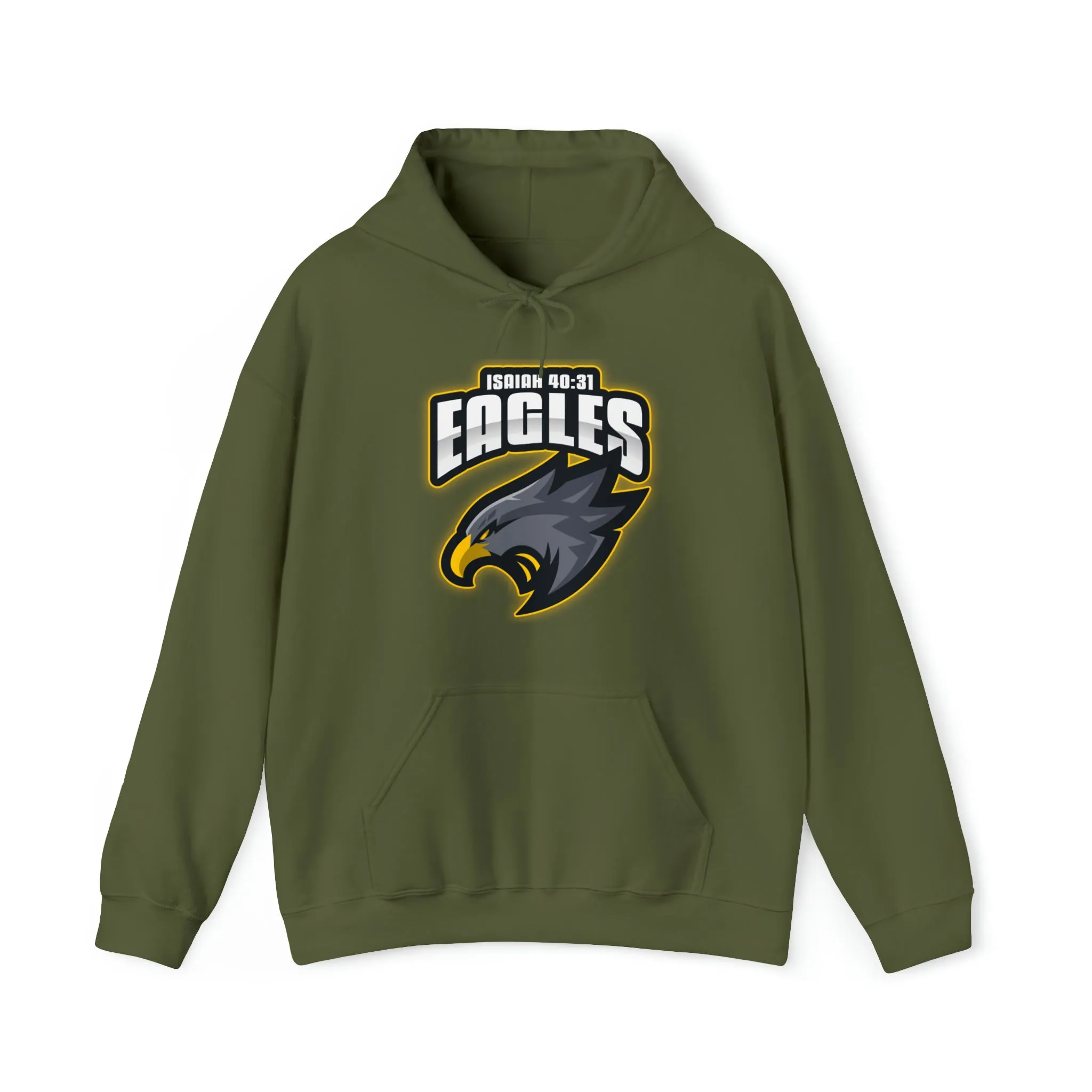 Isaiah 40:31 Eagles Unisex Heavy Blend™ Hooded Sweatshirt