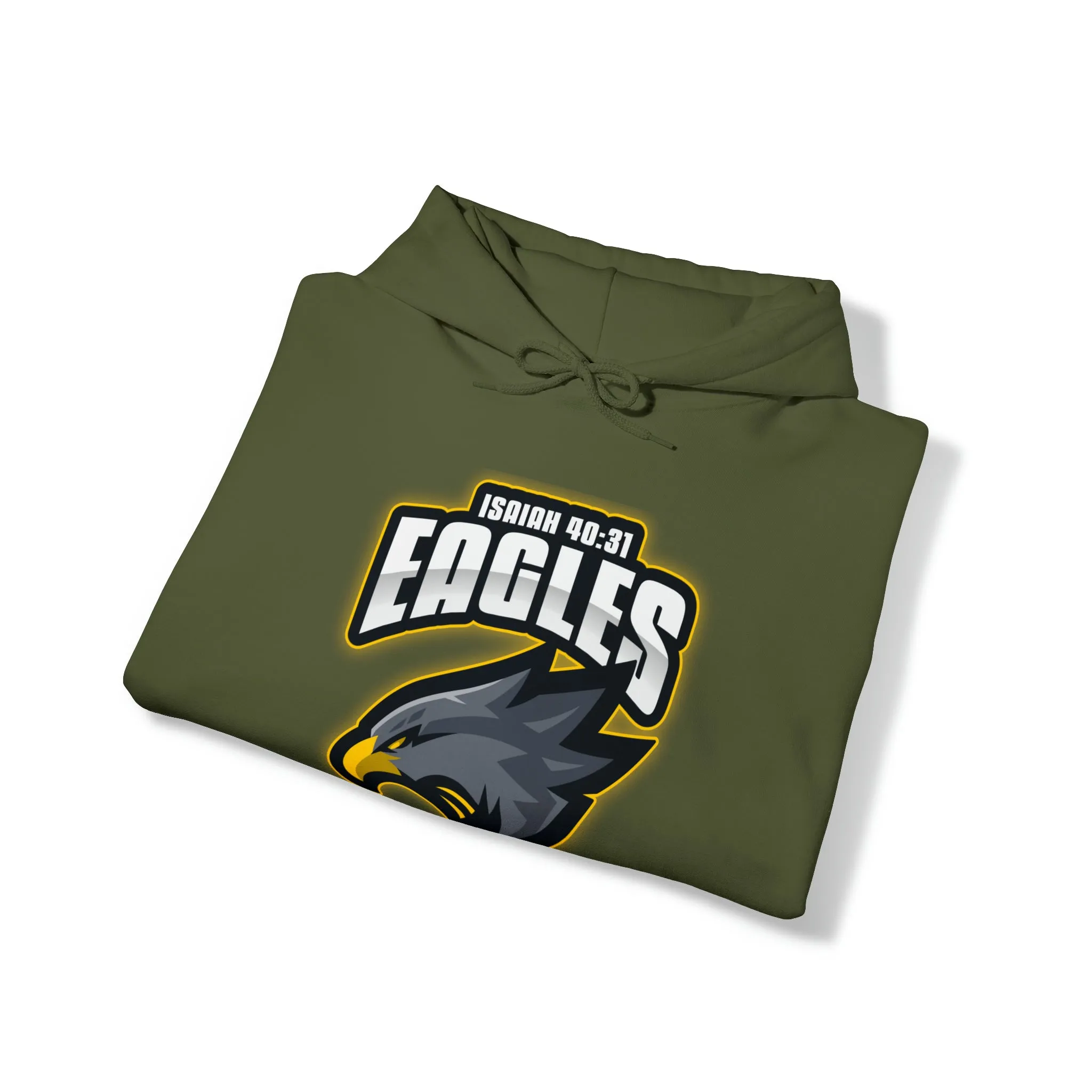 Isaiah 40:31 Eagles Unisex Heavy Blend™ Hooded Sweatshirt