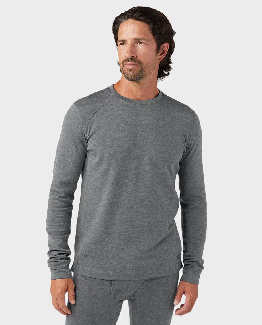 Men's Basis PeakWool Midweight Crew LS