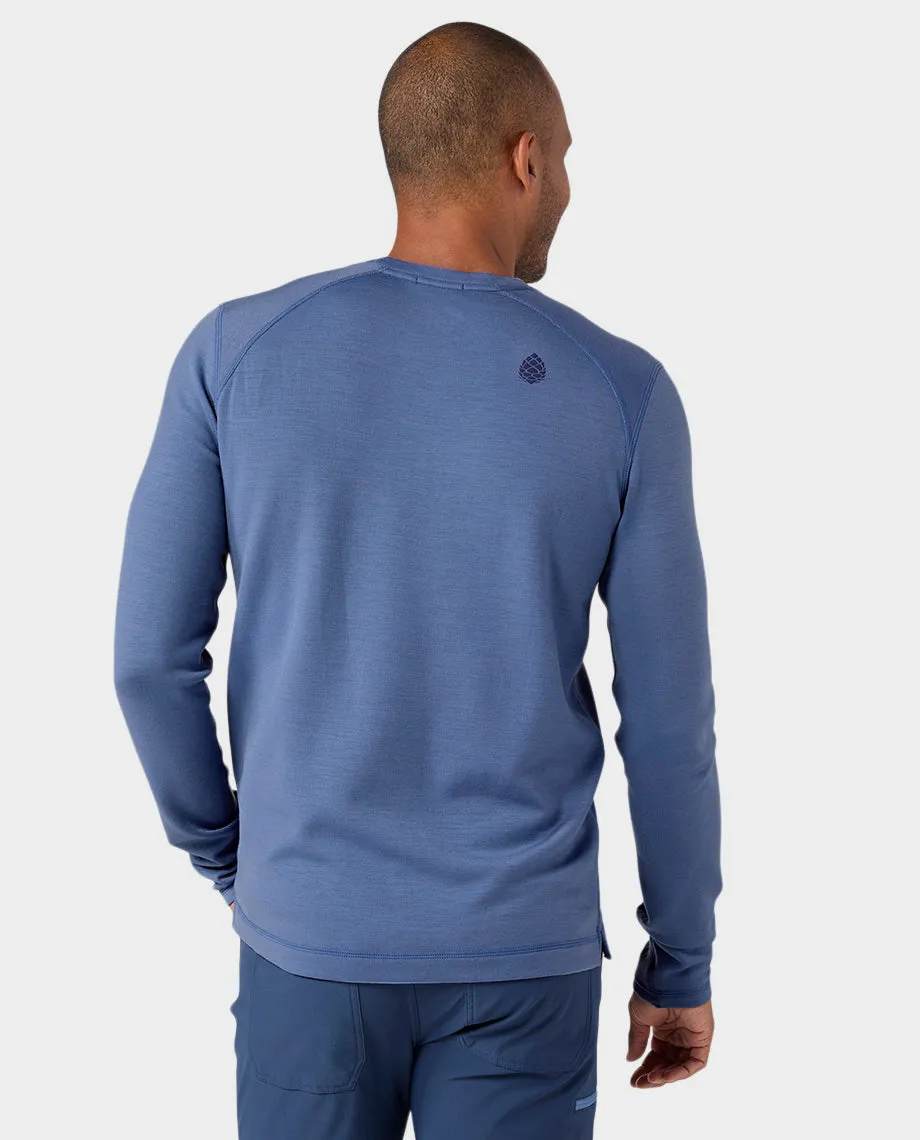 Men's Basis PeakWool Midweight Crew LS