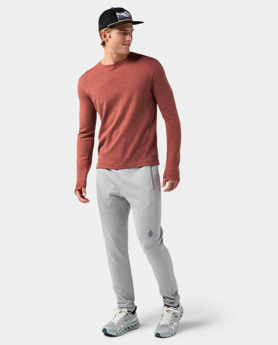 Men's Basis PeakWool Midweight Crew LS