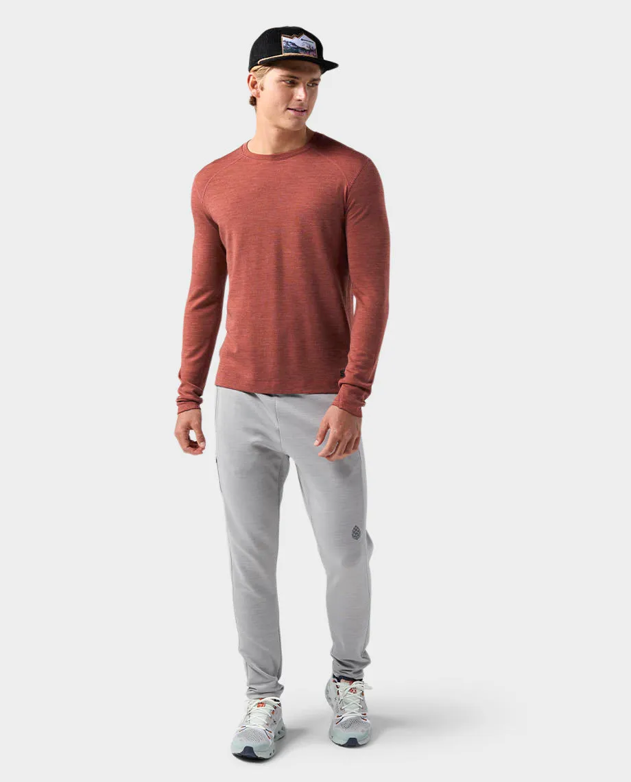 Men's Basis PeakWool Midweight Crew LS