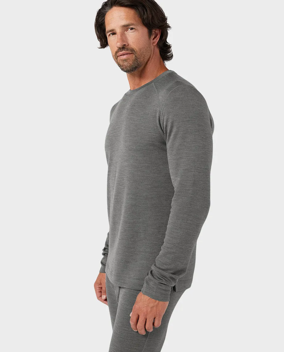 Men's Basis PeakWool Midweight Crew LS