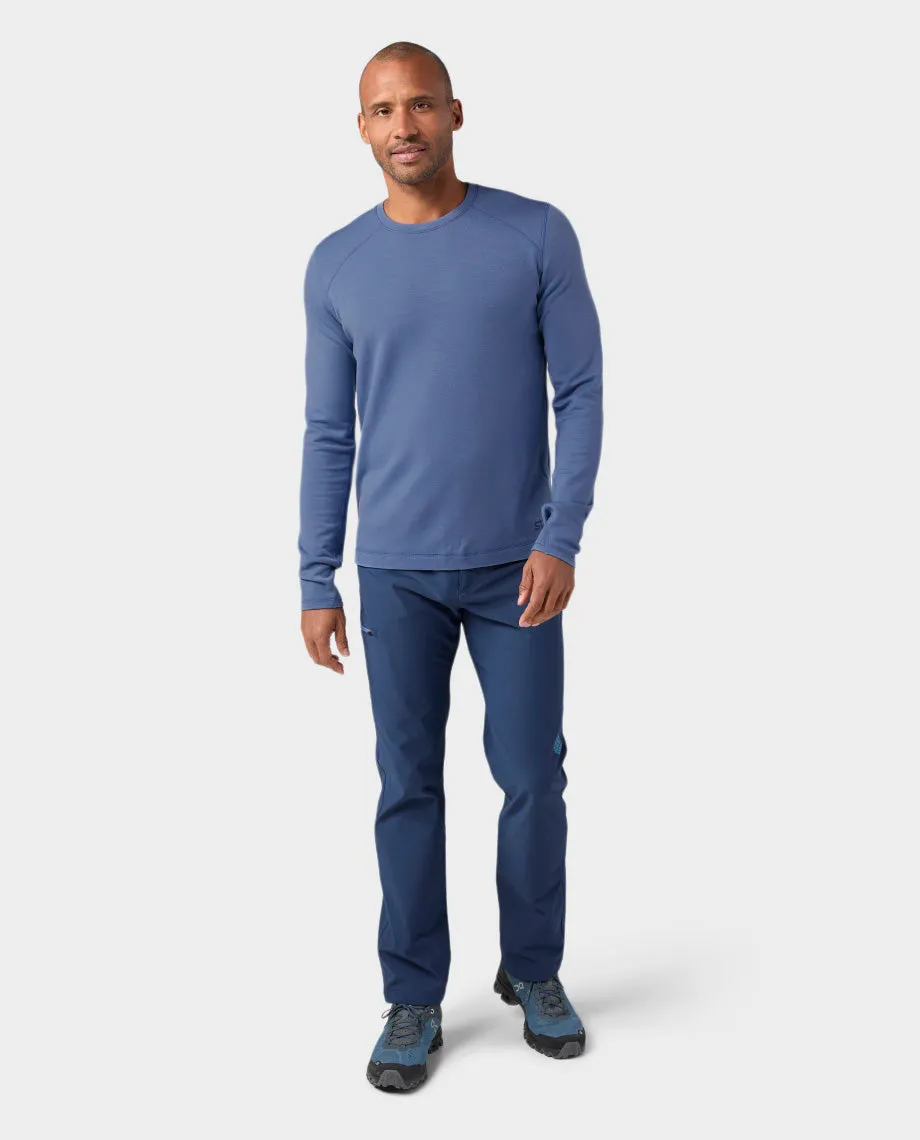 Men's Basis PeakWool Midweight Crew LS