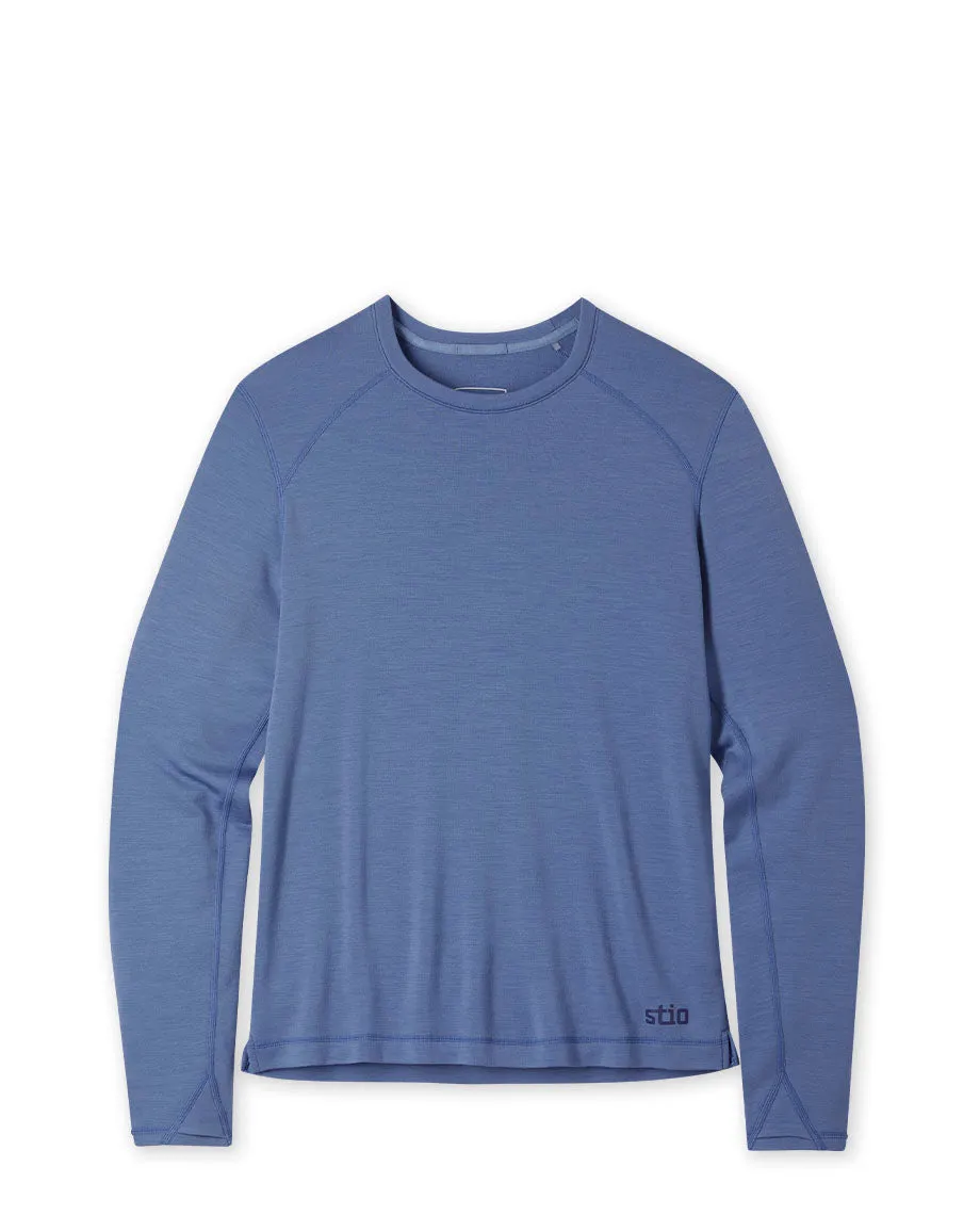 Men's Basis PeakWool Midweight Crew LS