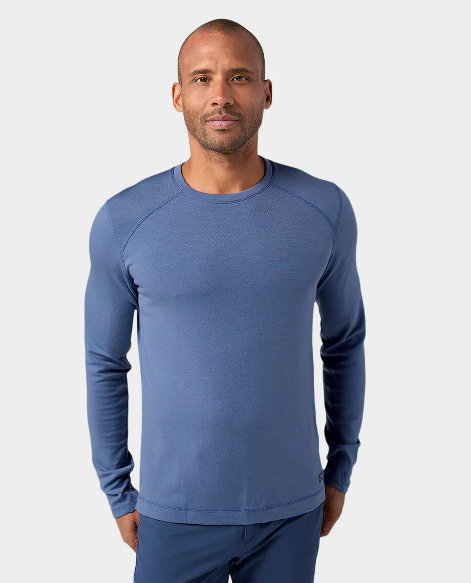 Men's Basis PeakWool Midweight Crew LS