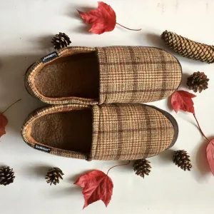 Men’s Plaid Liam Closed Back Slippers