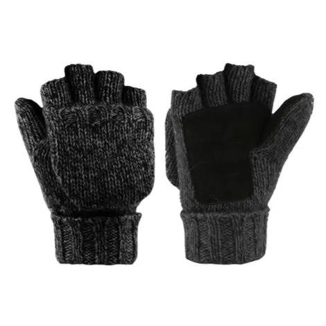 Men's Ragg Wool Pop Top Mittens, Assorted