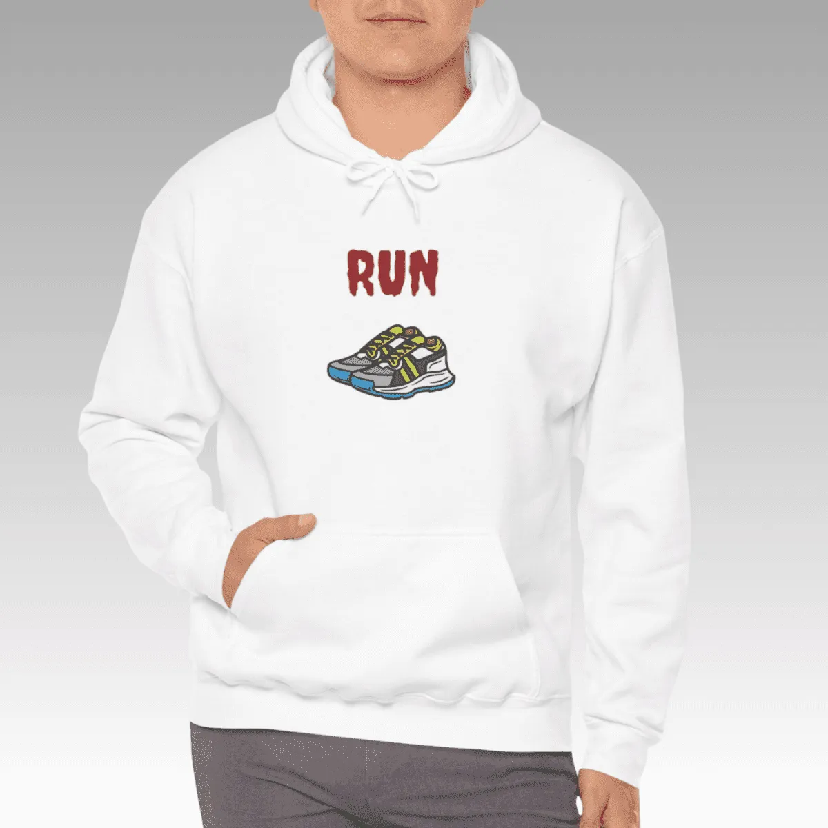 Men's Running Theme Hoodie