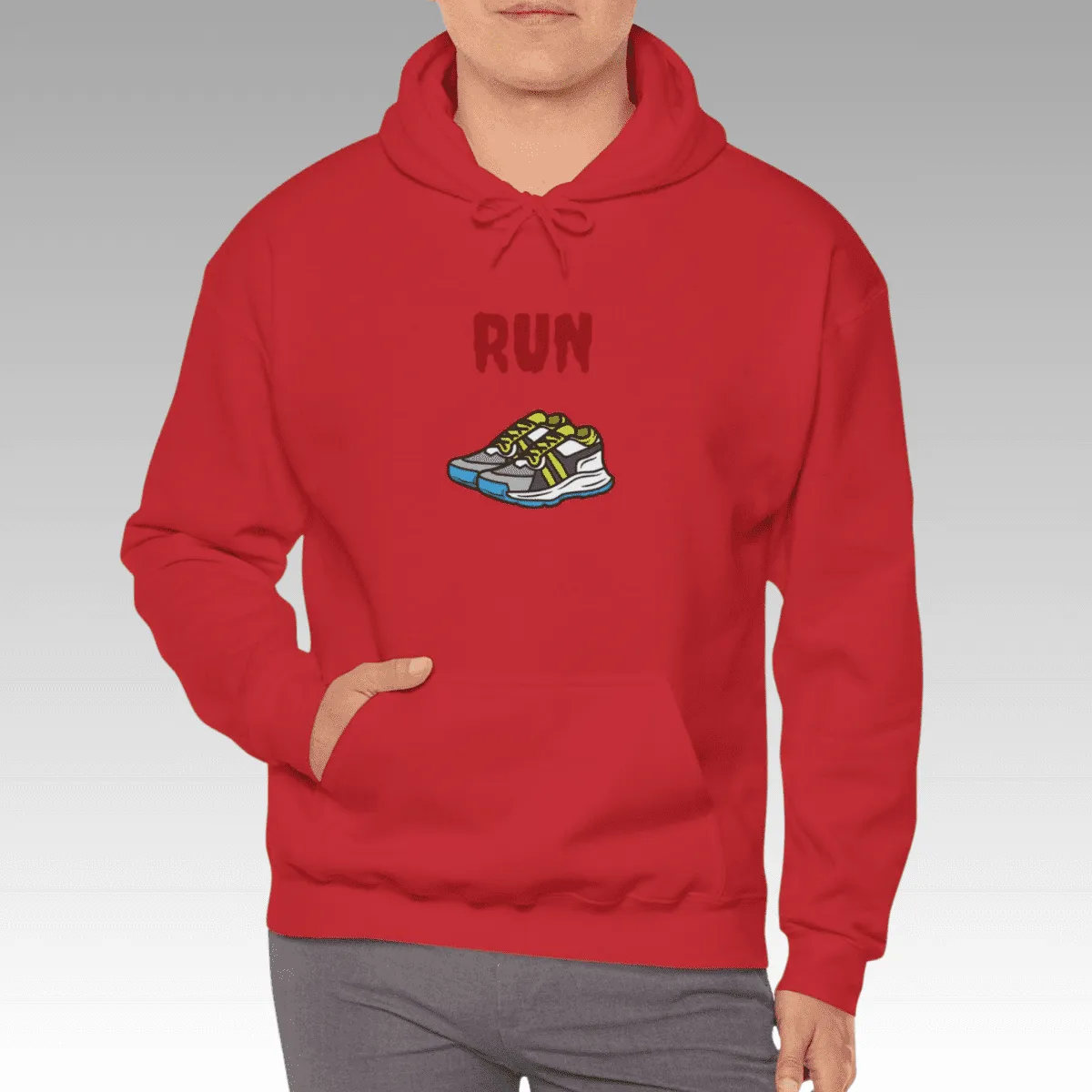 Men's Running Theme Hoodie