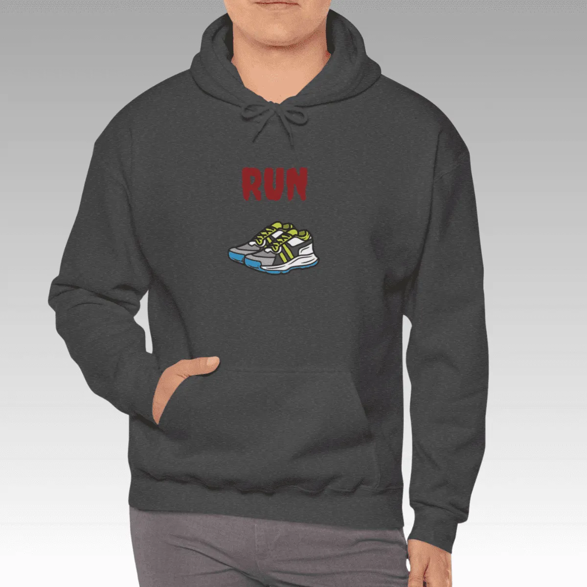 Men's Running Theme Hoodie