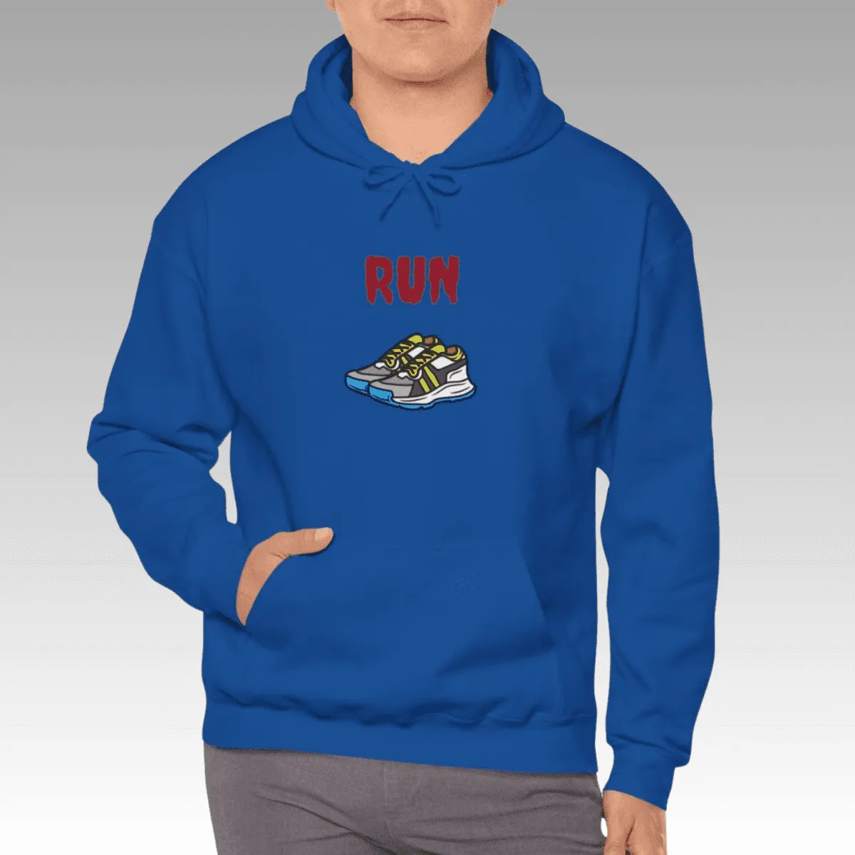 Men's Running Theme Hoodie