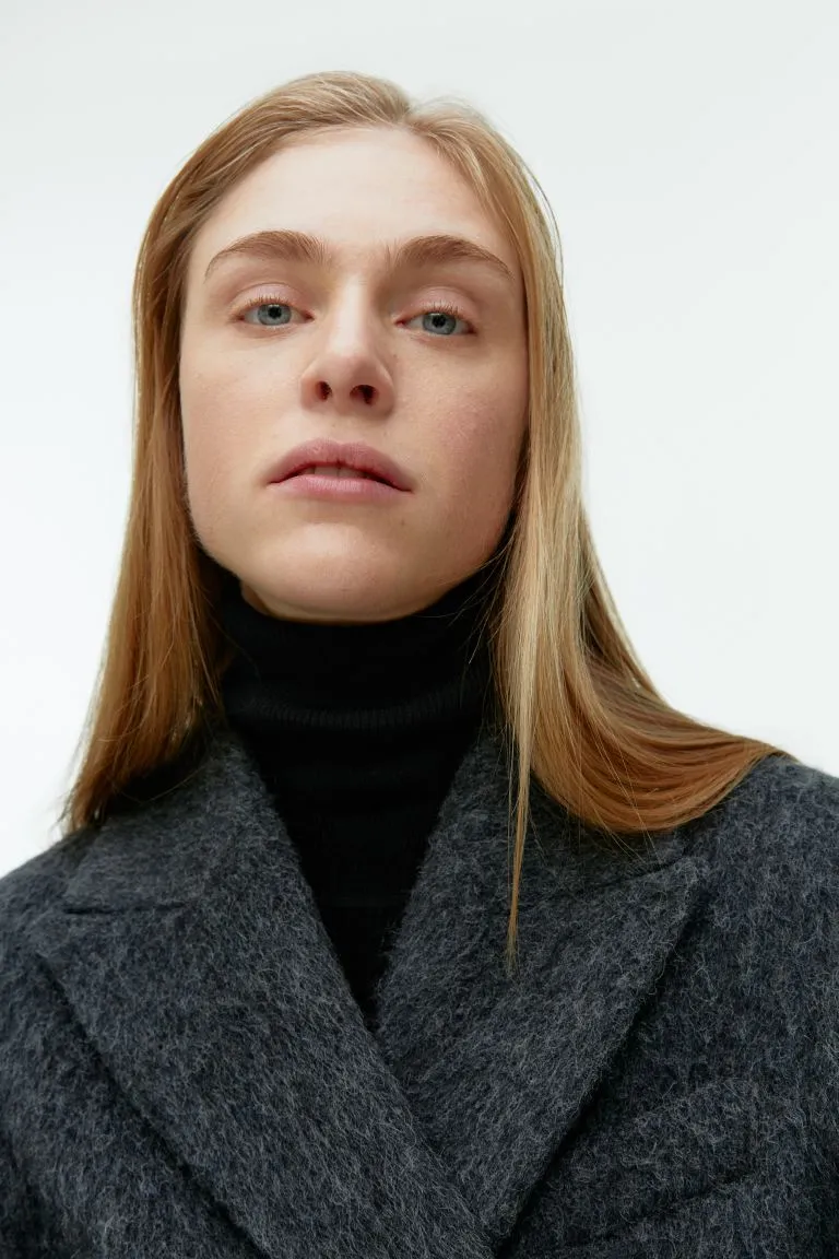 Merino wool turtleneck sweater ARKET